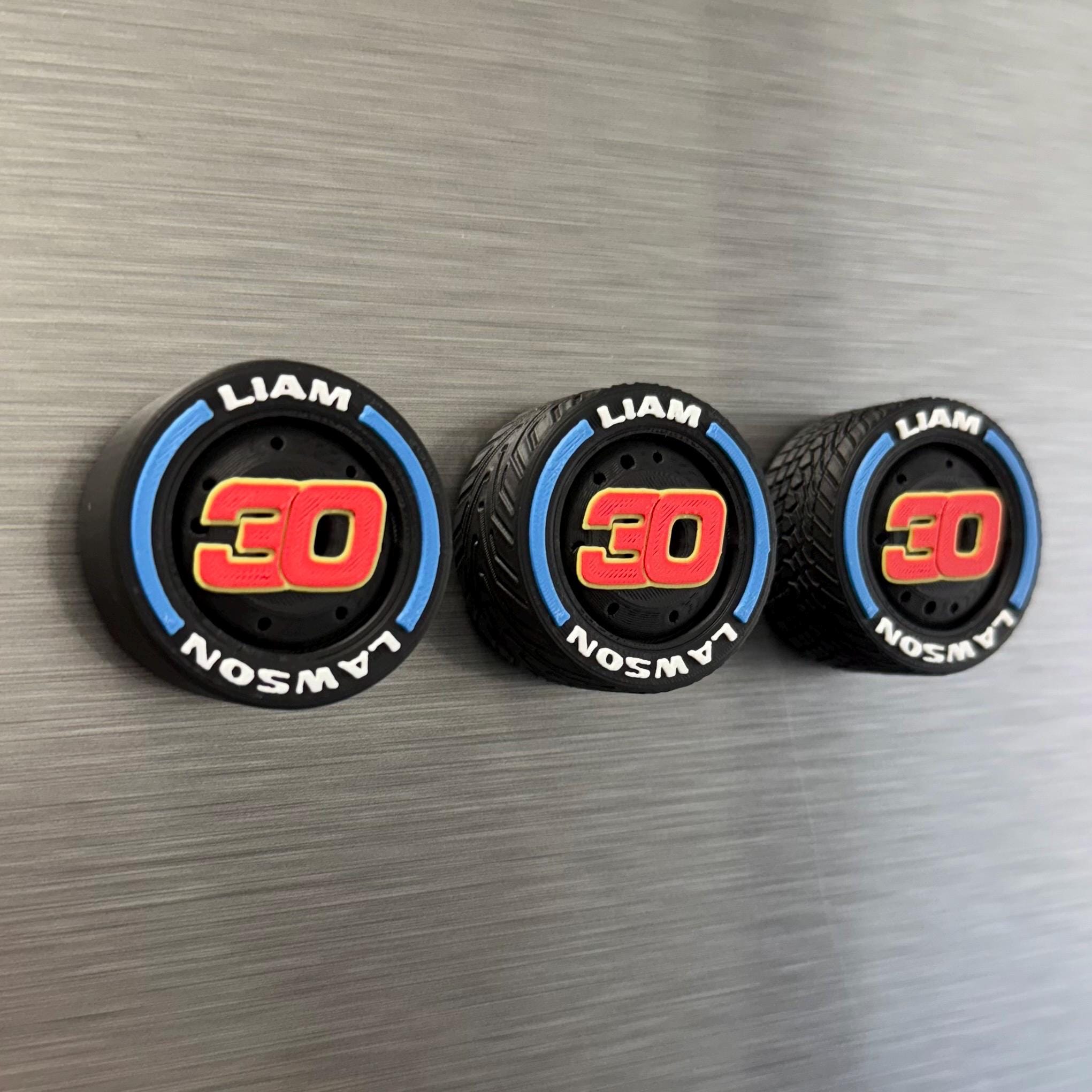 Racing Bulls F1 Team Tire Magnets