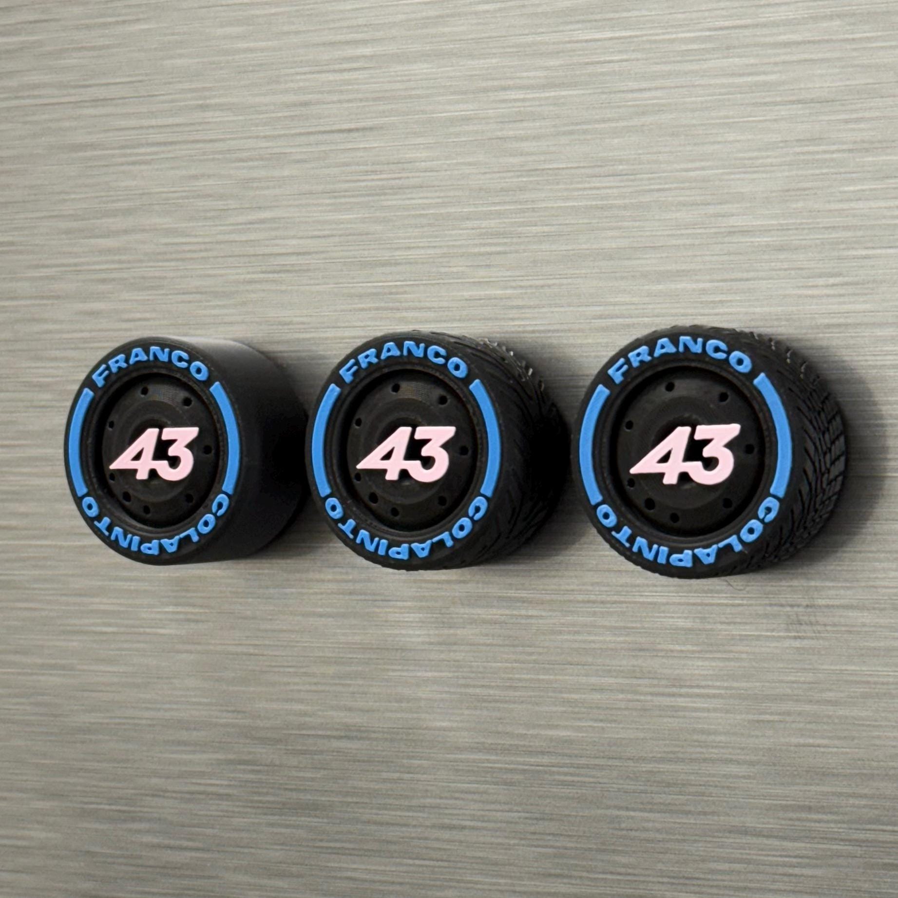 French F1 Team driver magnets