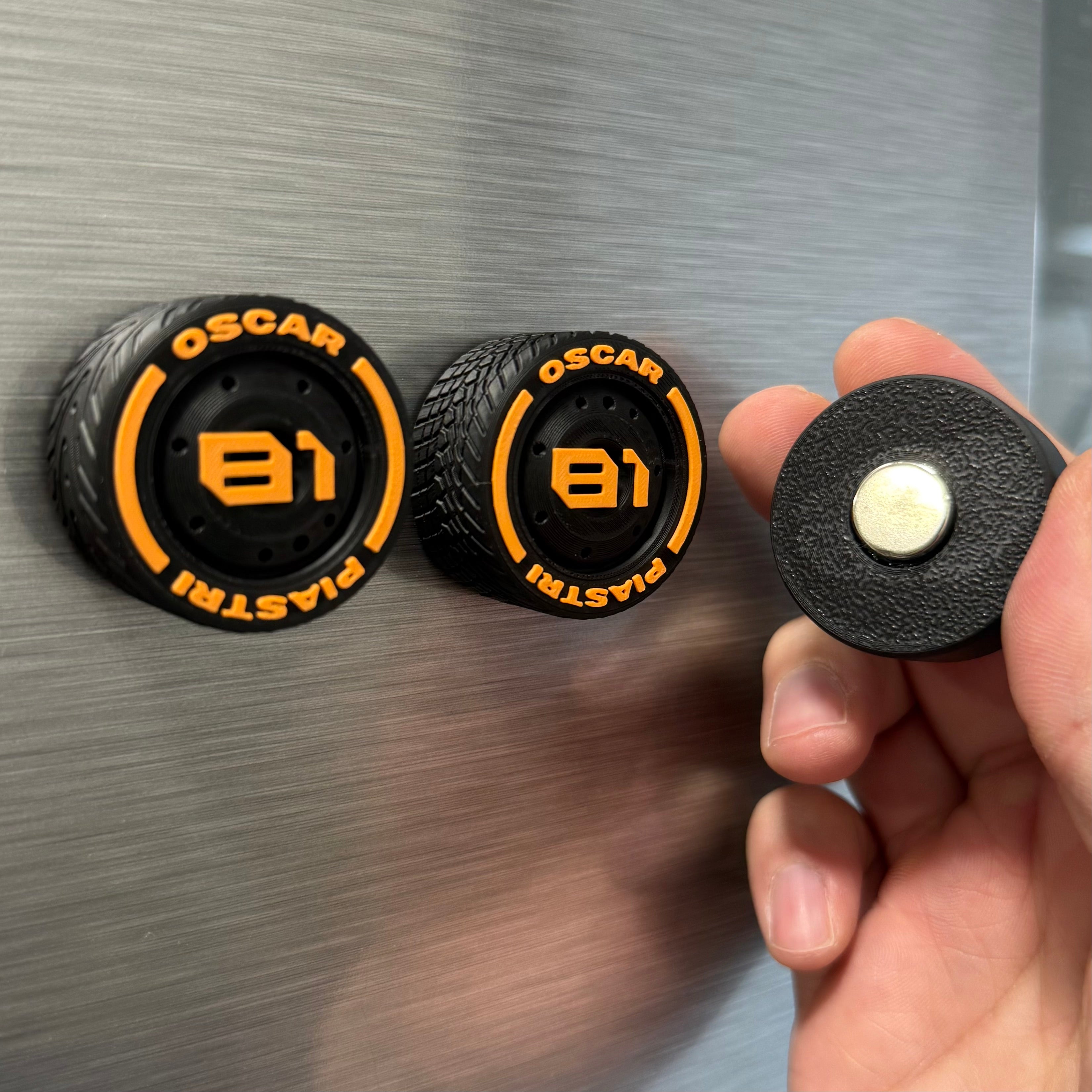 Papaya F1 drivers magnets