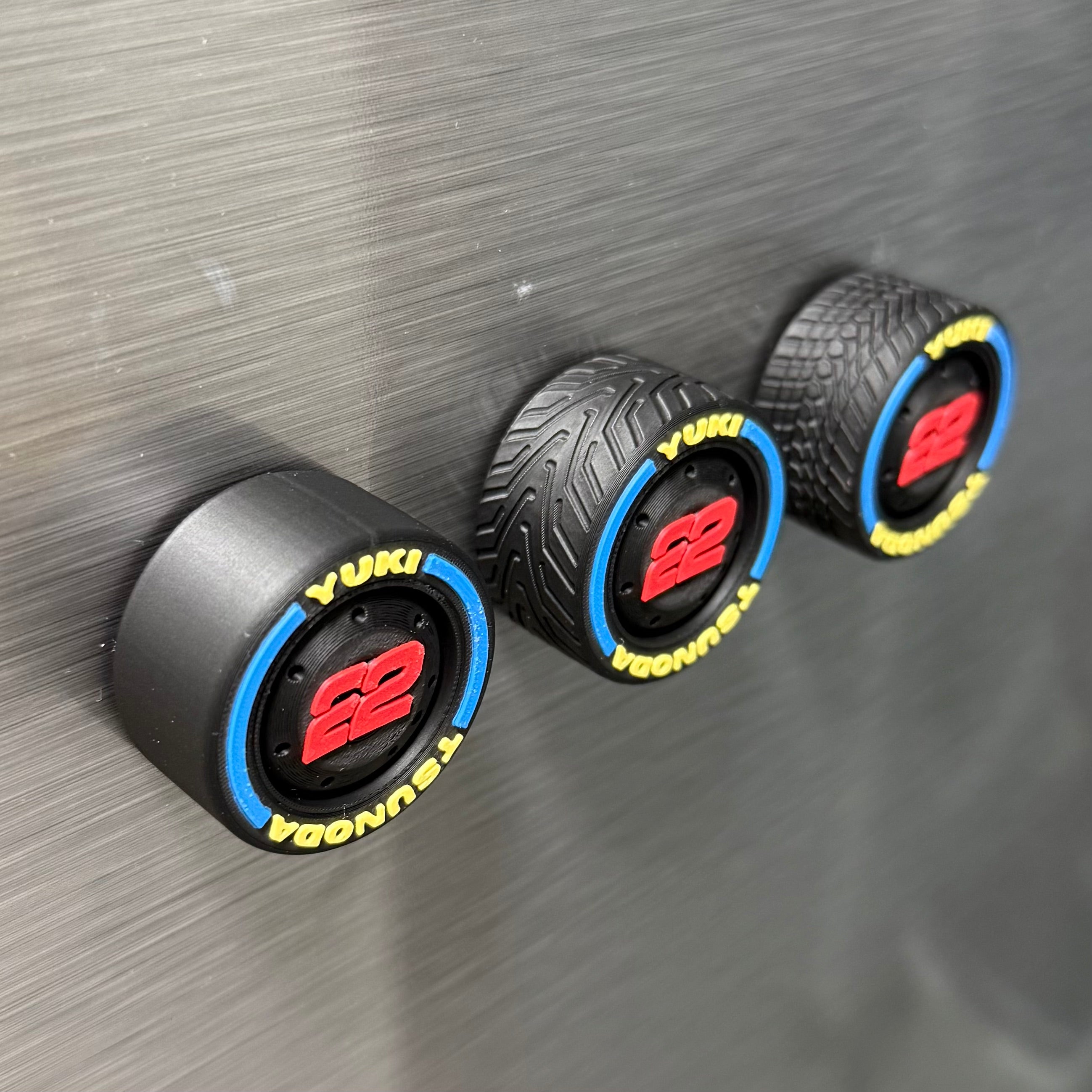 Energy F1 Team Tire Magnets