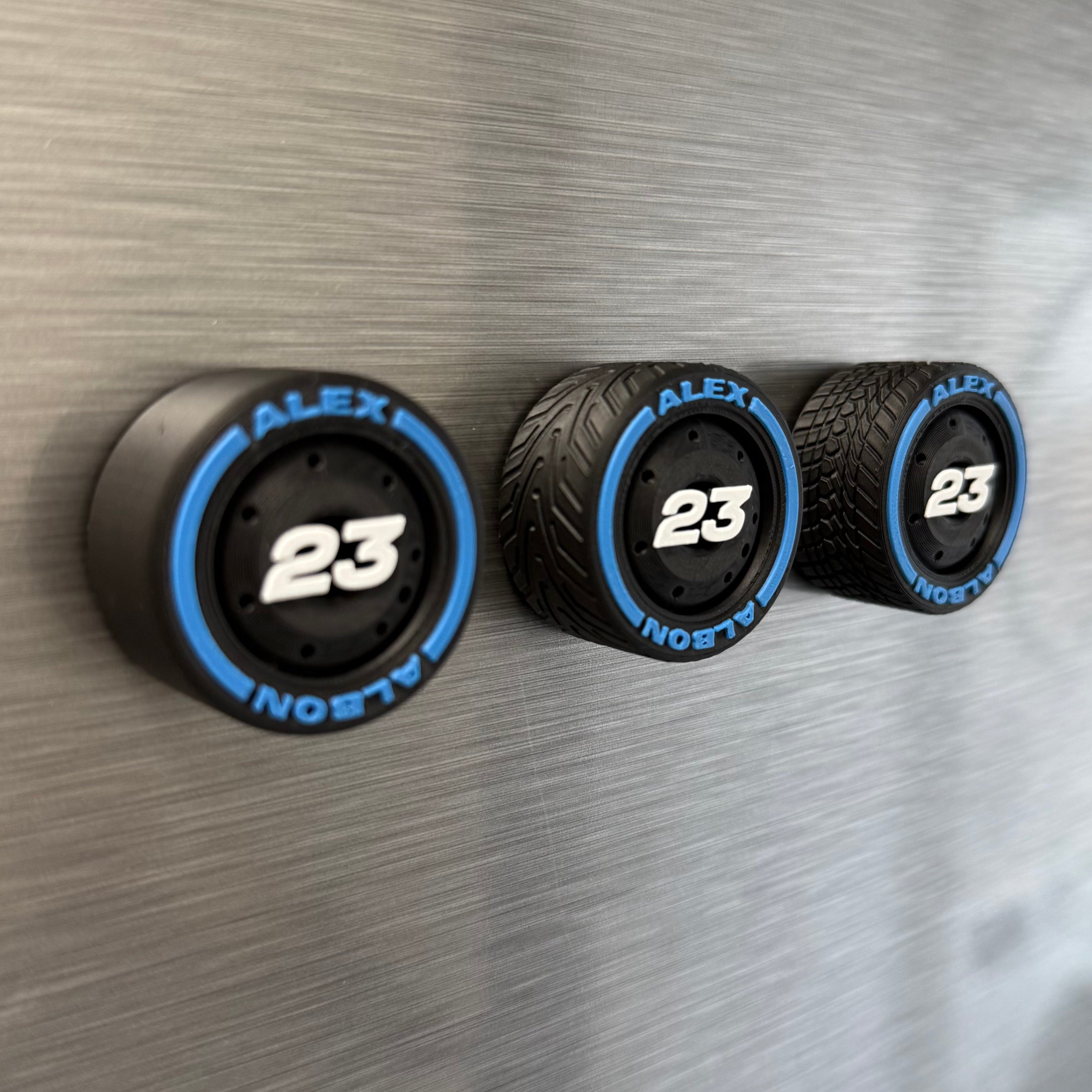 Williams F1 Drivers Magnets