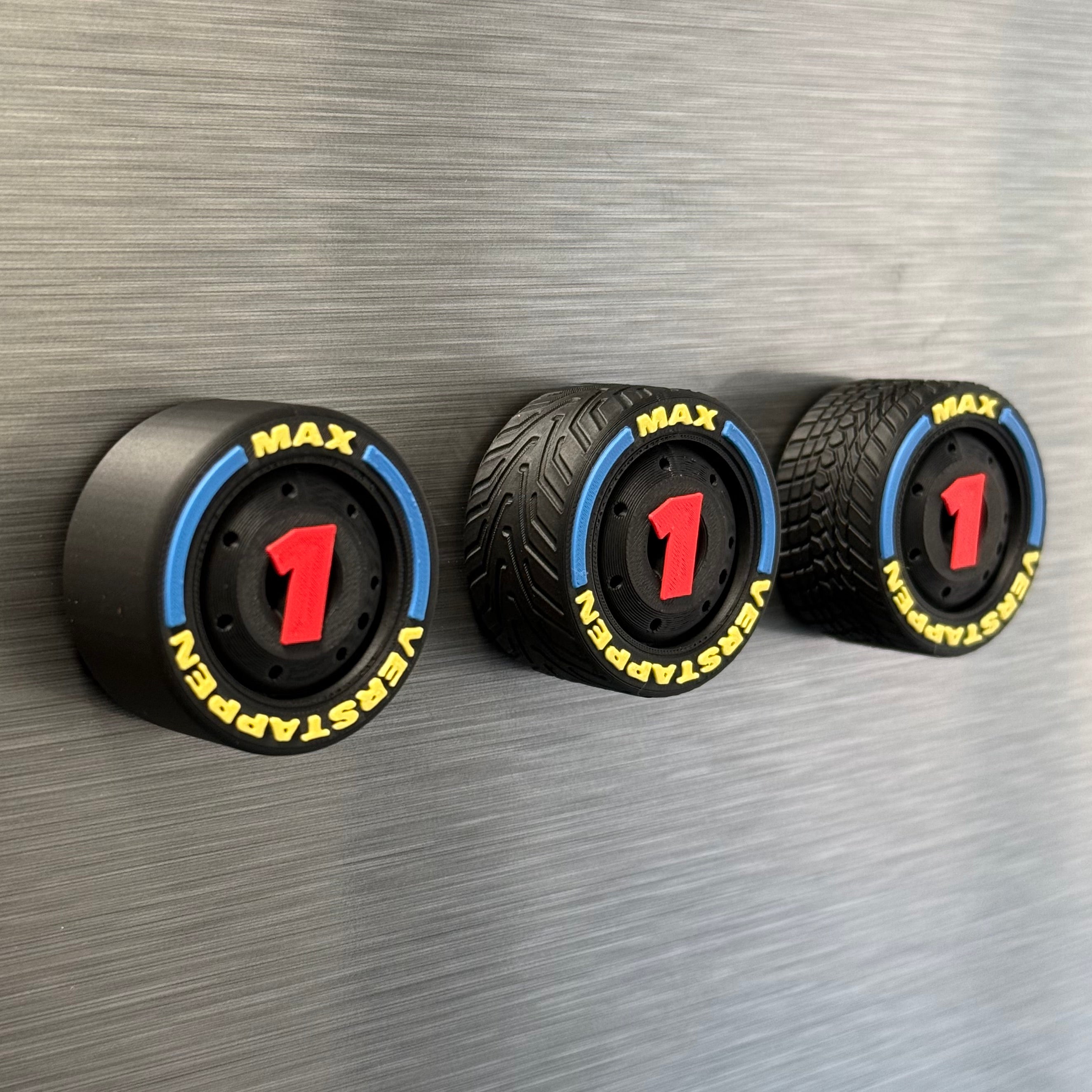 Energy F1 Team Tire Magnets