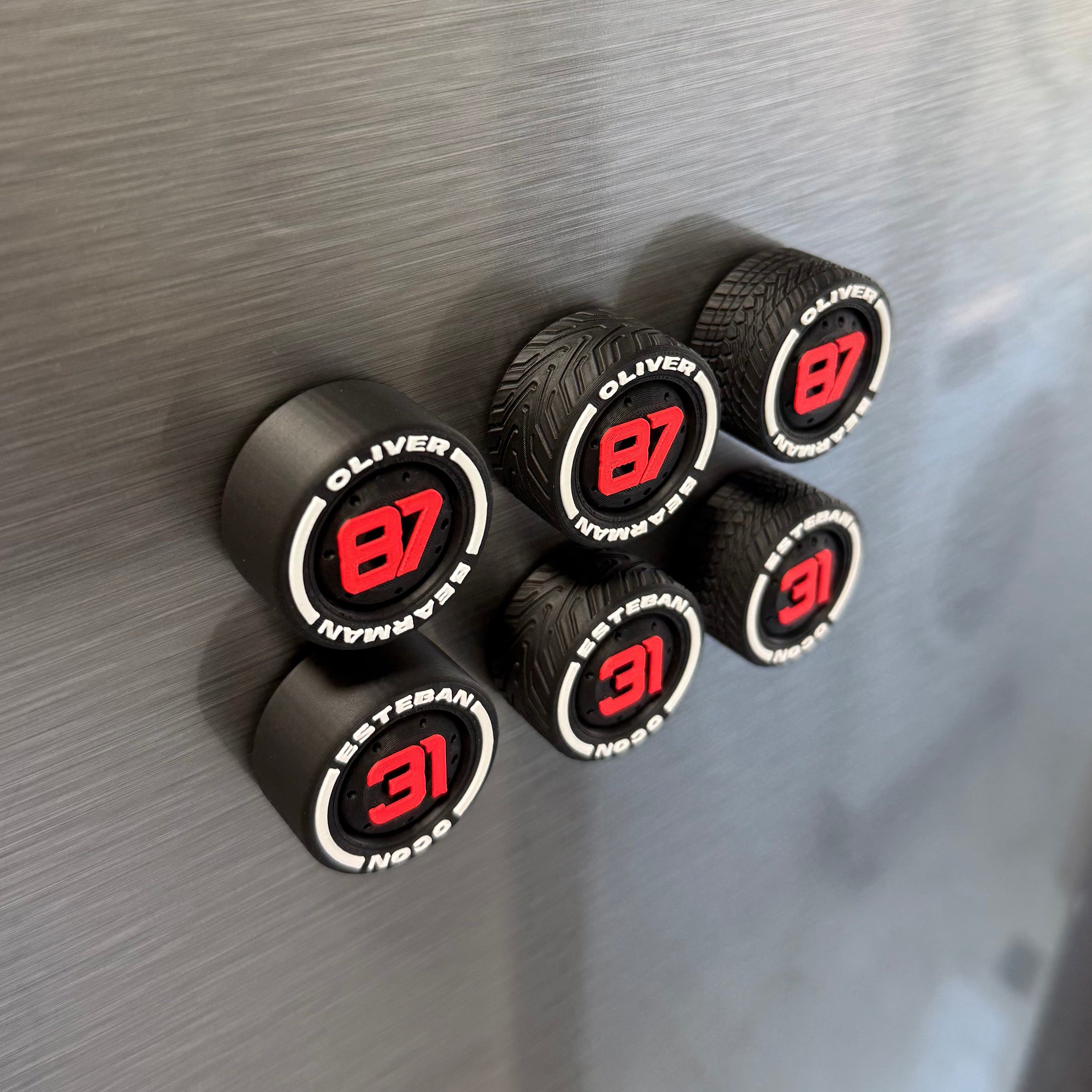 Haas F1 Drivers Magnets Formula 1