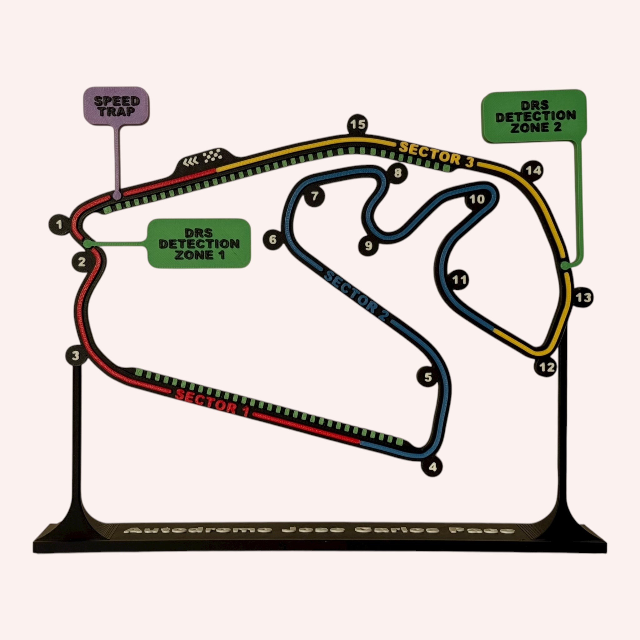 Autodromo Jose Carlos Pace F1 track