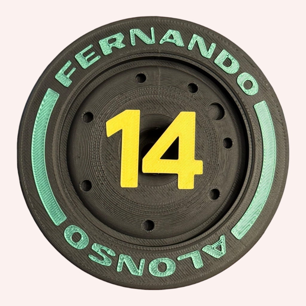 Fernando Alonso F1 tire