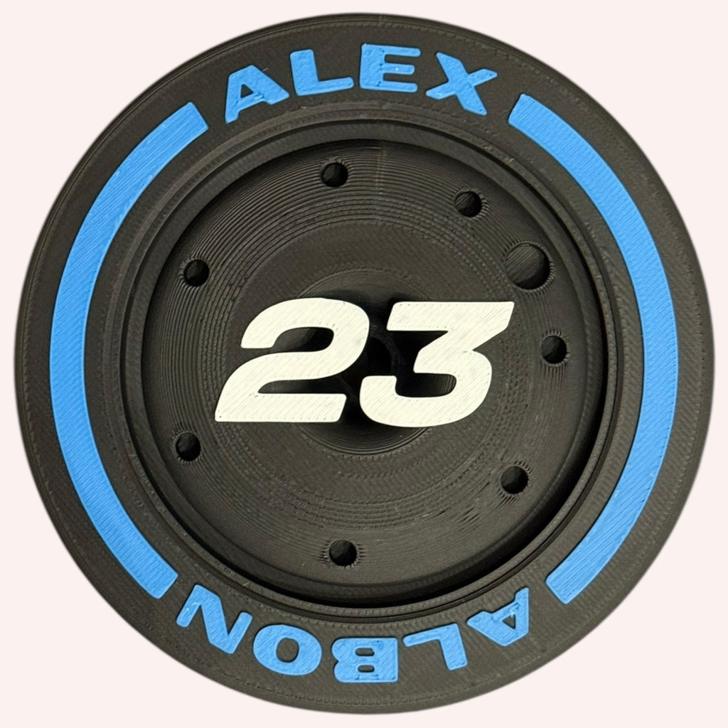 Alex Albon F1 Tire