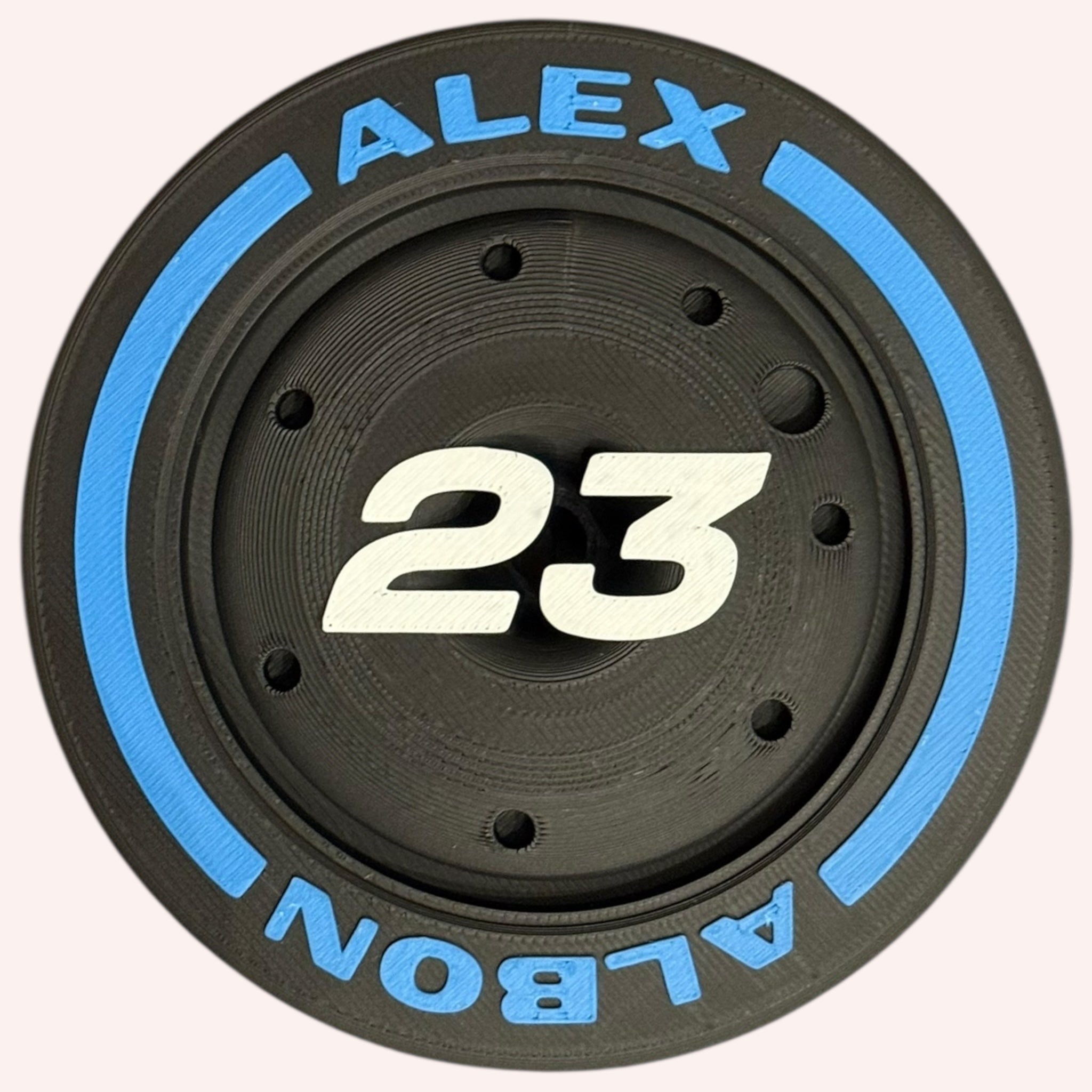 Alex Albon F1 Tire