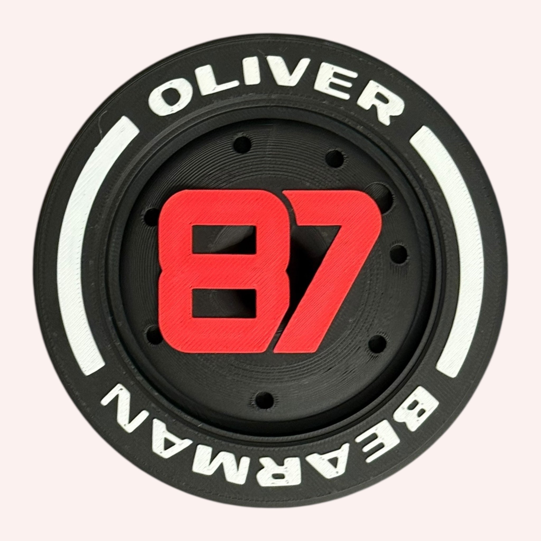 Oliver Bearman F1 Tire