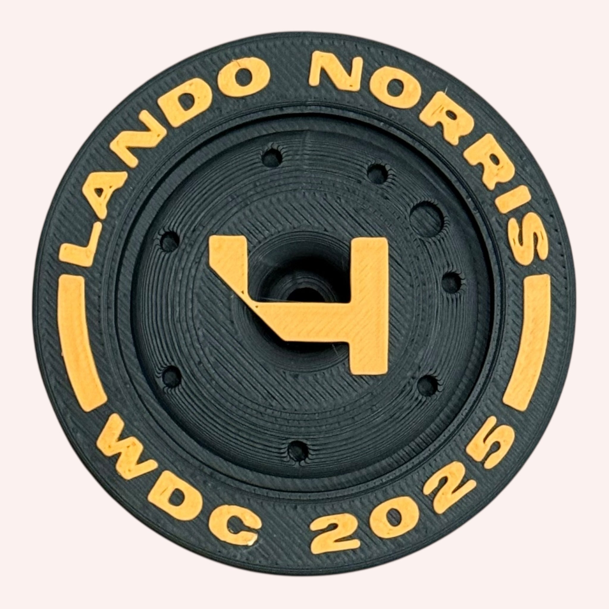 Lando Norris WDC 2025 Special edition F1 tire.