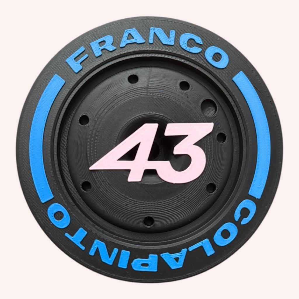 Franco Colapinto F1 Tire