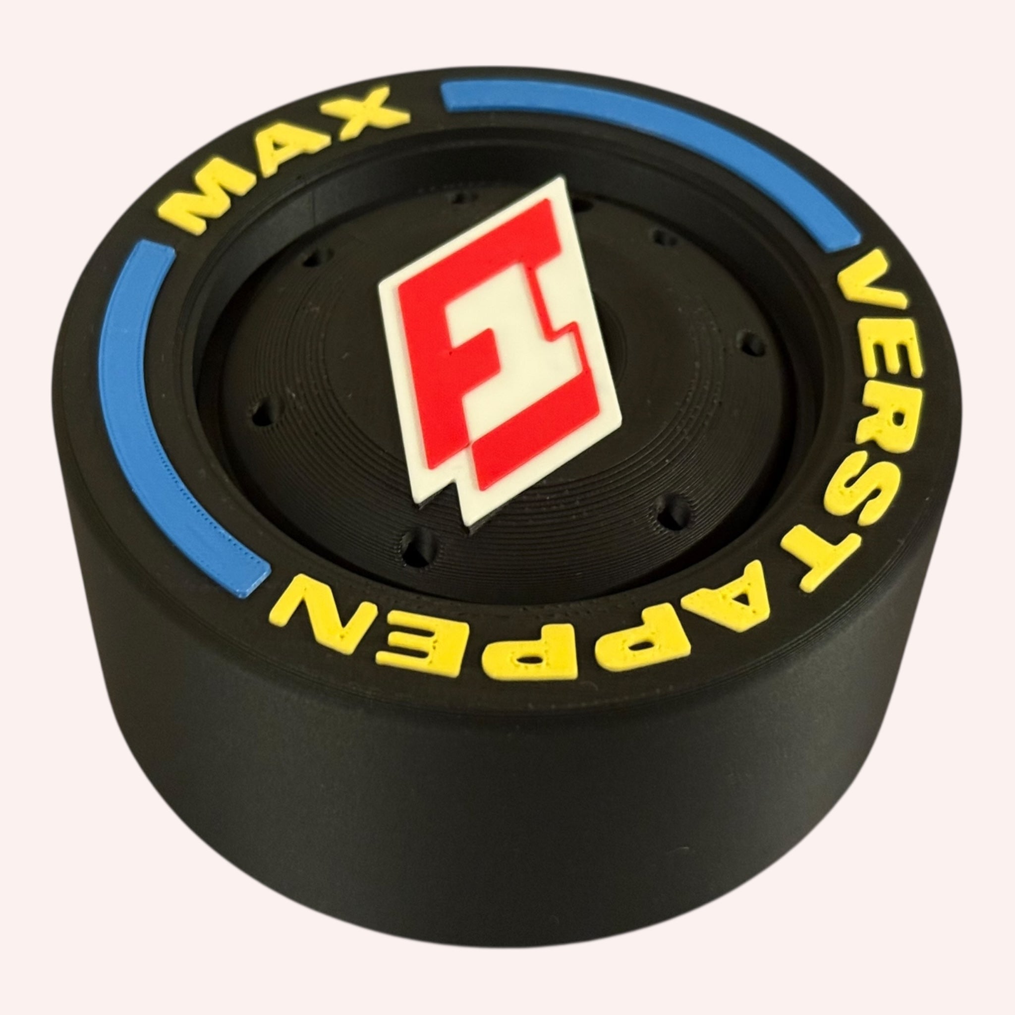 Max Verstappen Racing Tire Display – Dual Number 3/1 Hybrid Design
