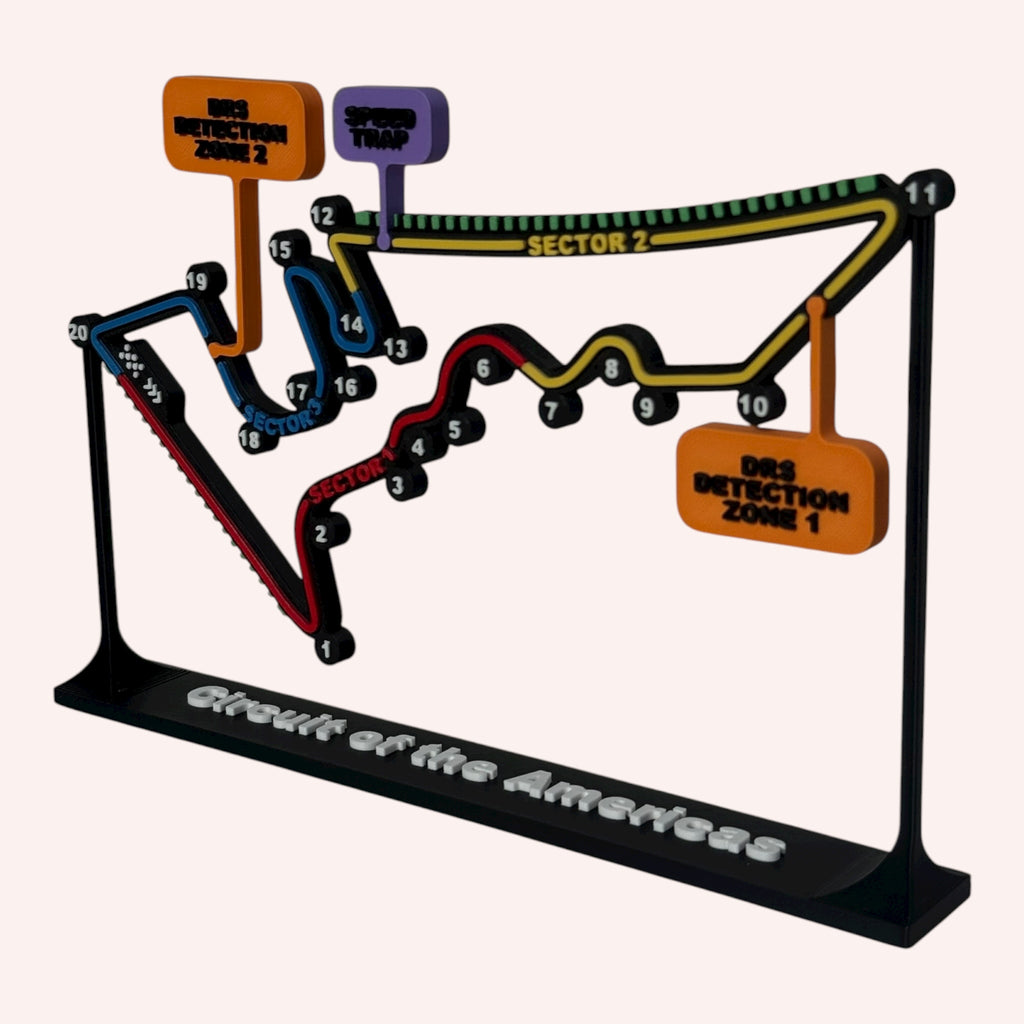 Circuit of the Americas F1 Track