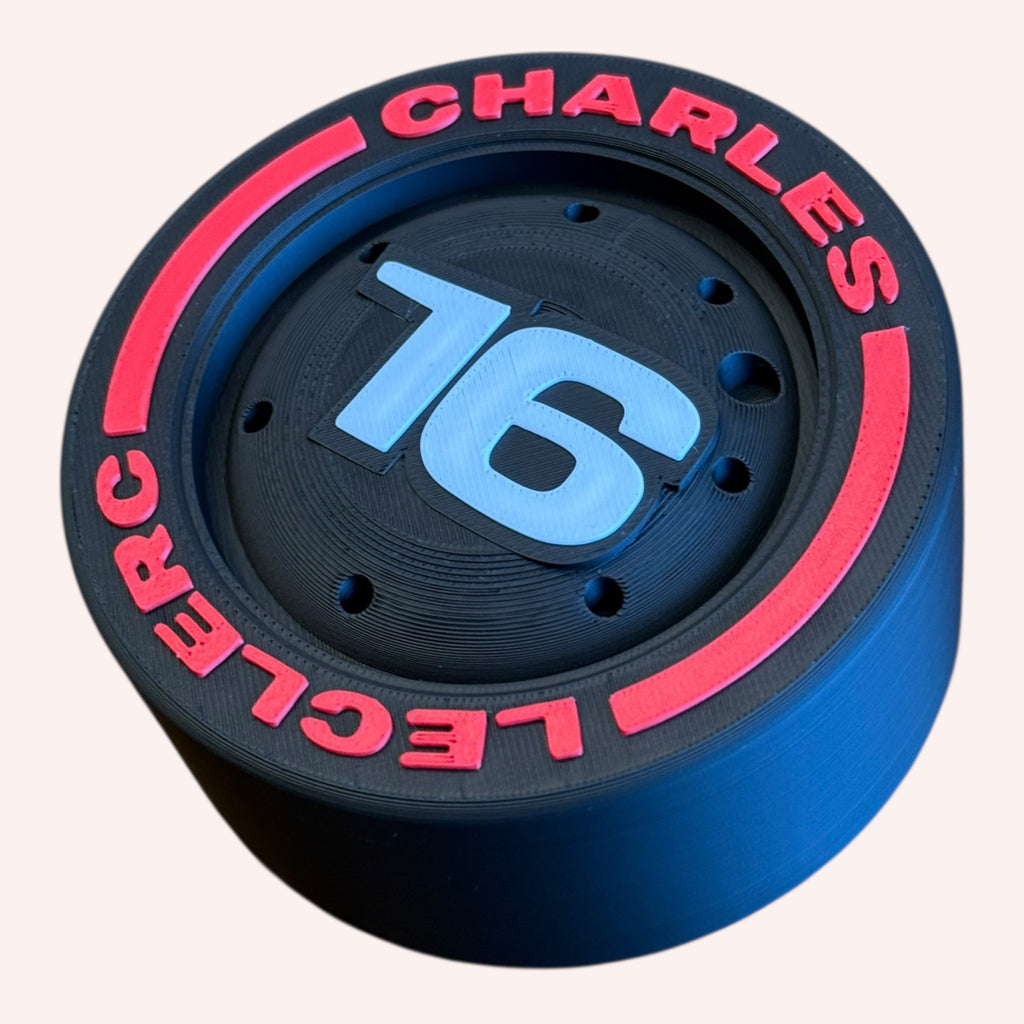 Charles Leclerc F1 tire