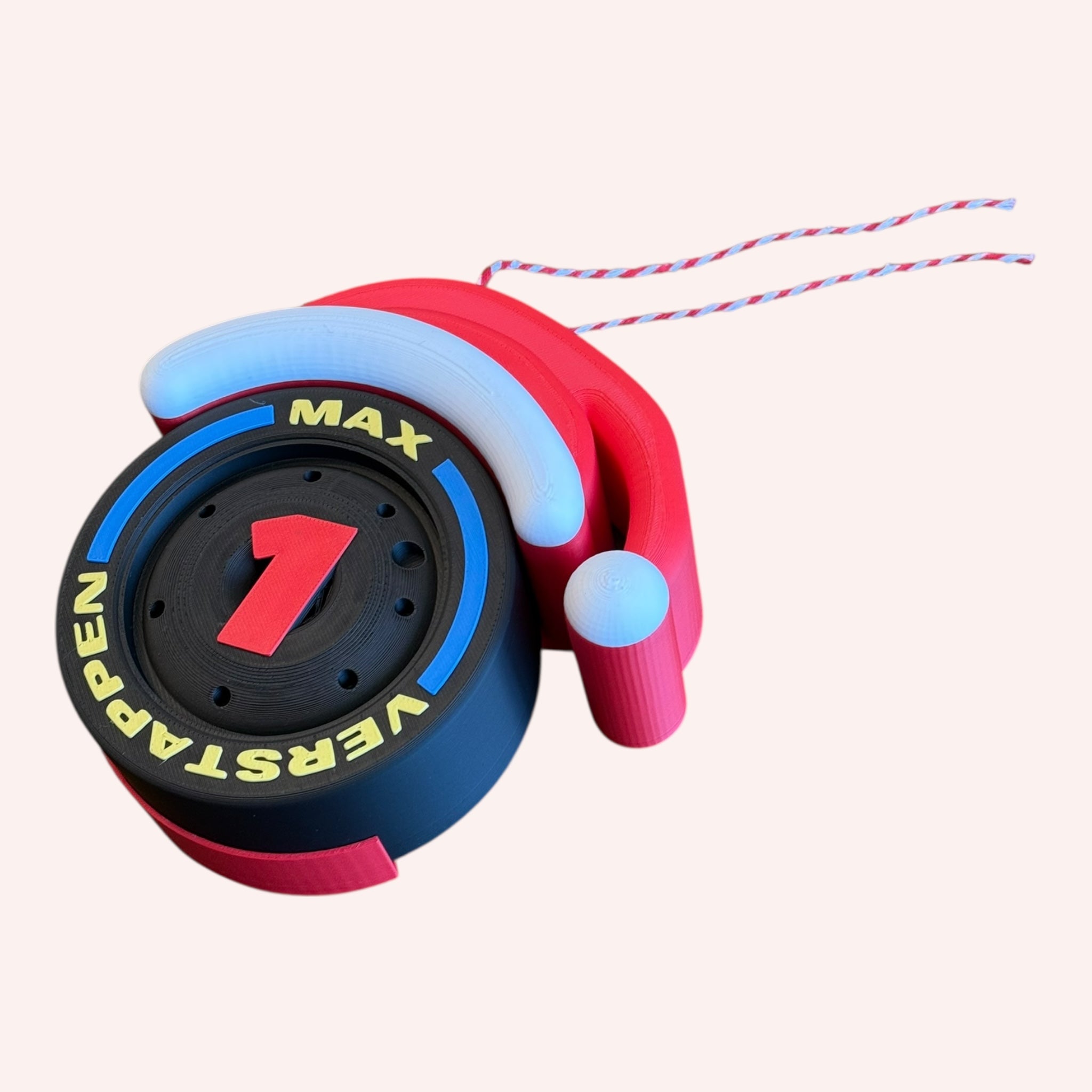 Max Verstappen Christmas F1 Tire Ornament