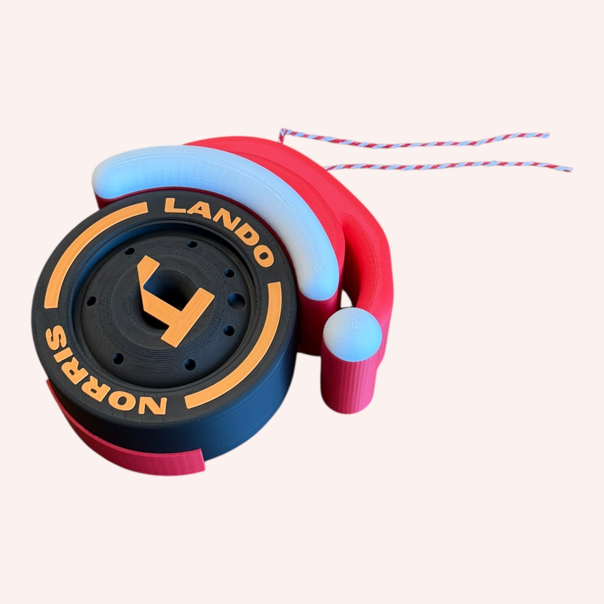 Lando Norris Christmas F1 Tire Ornament