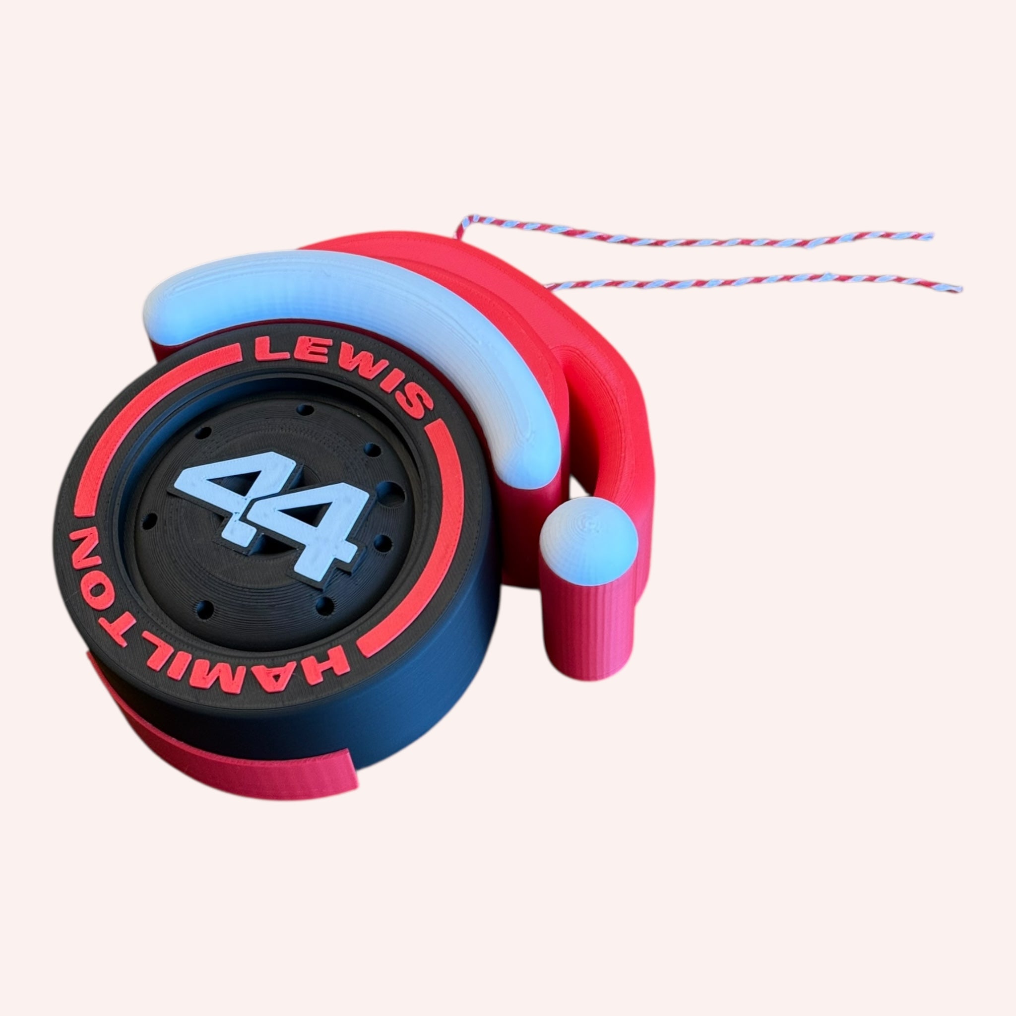 Lewis Hamilton Christmas F1 Tire Ornament
