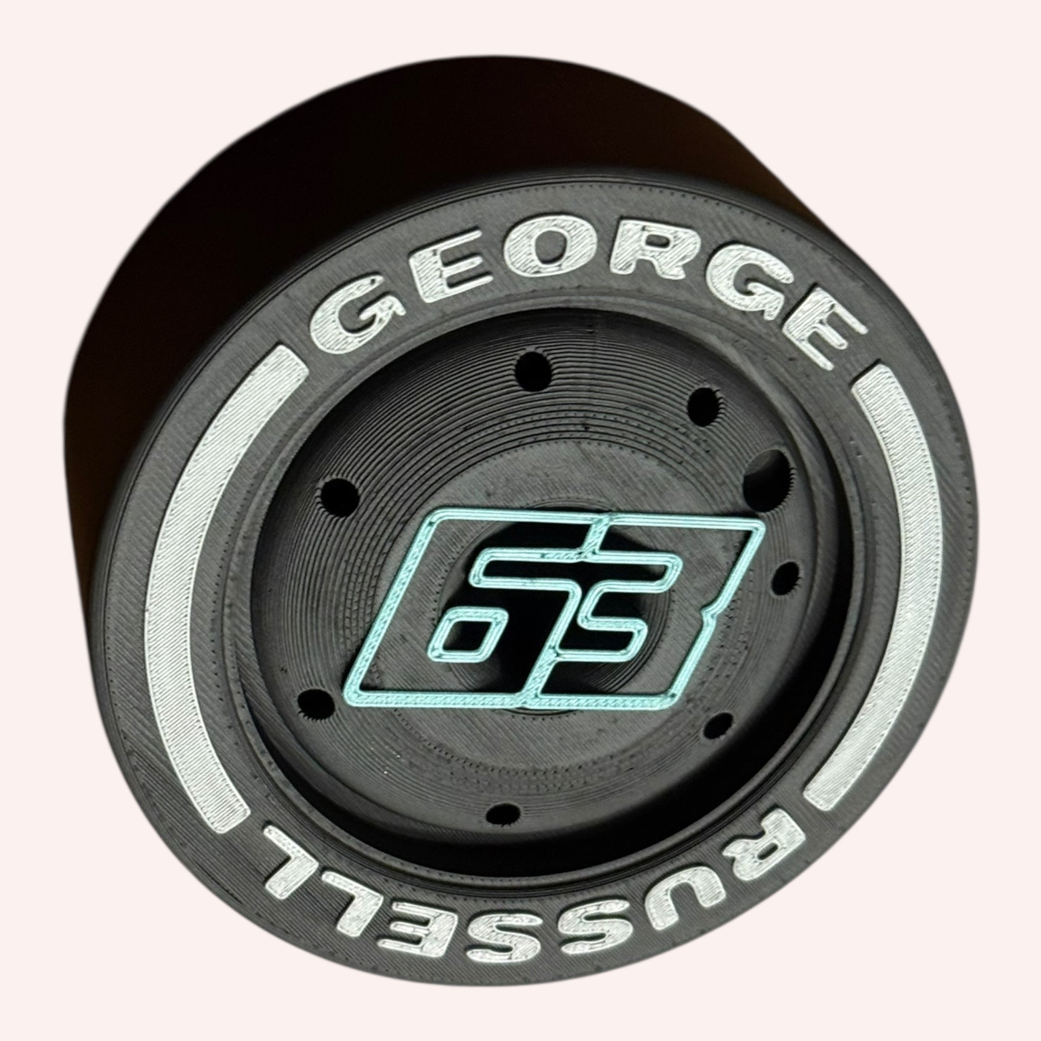 George Russell F1 Tire