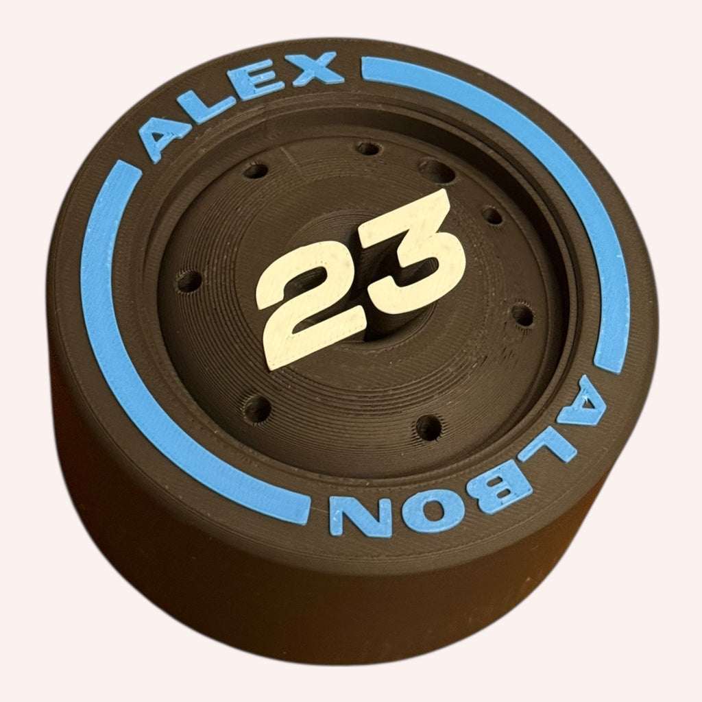 Alex Albon F1 Tire