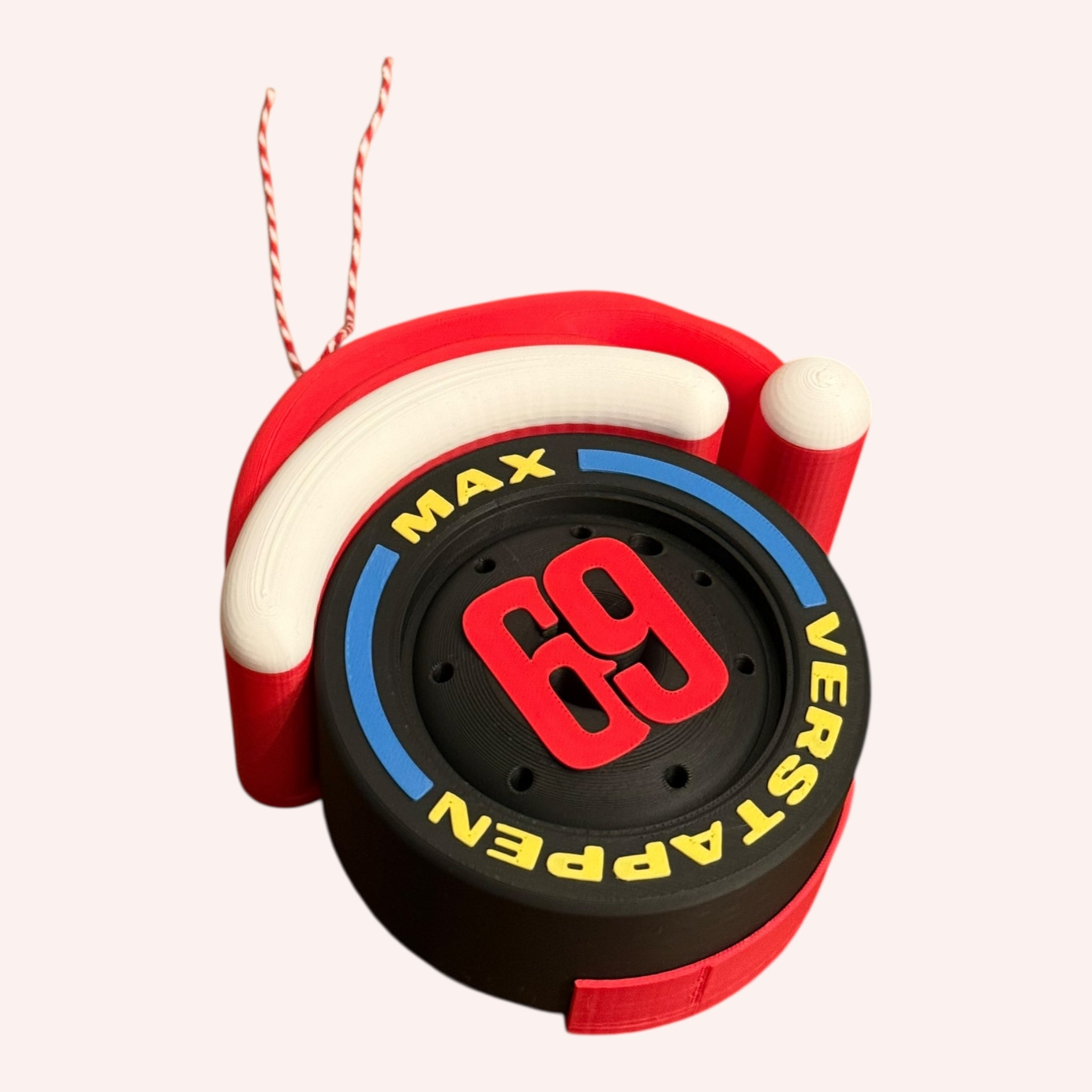 Max Verstappen Nº69  Christmas F1 Tire Ornament