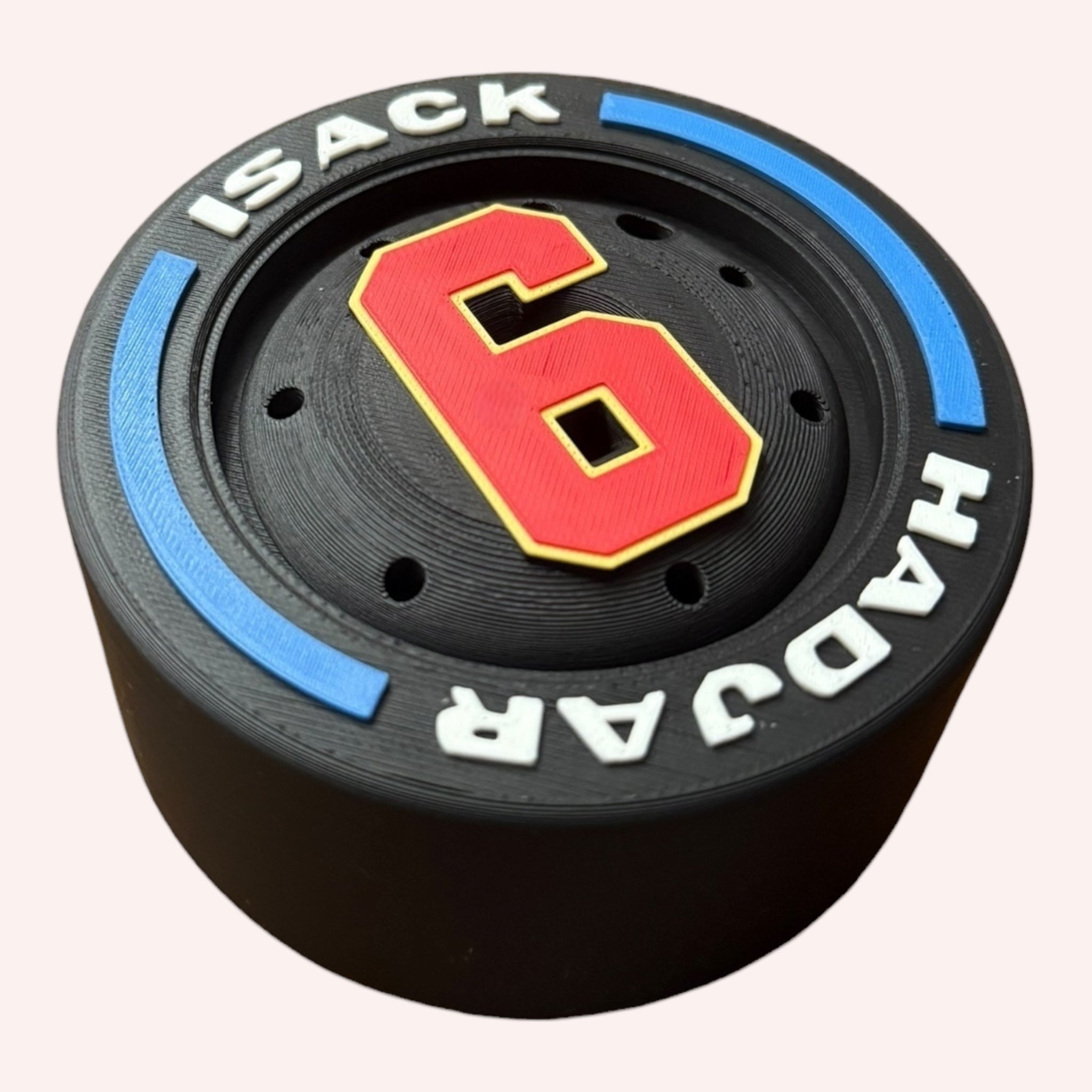 Isack Hadjar F1 tire