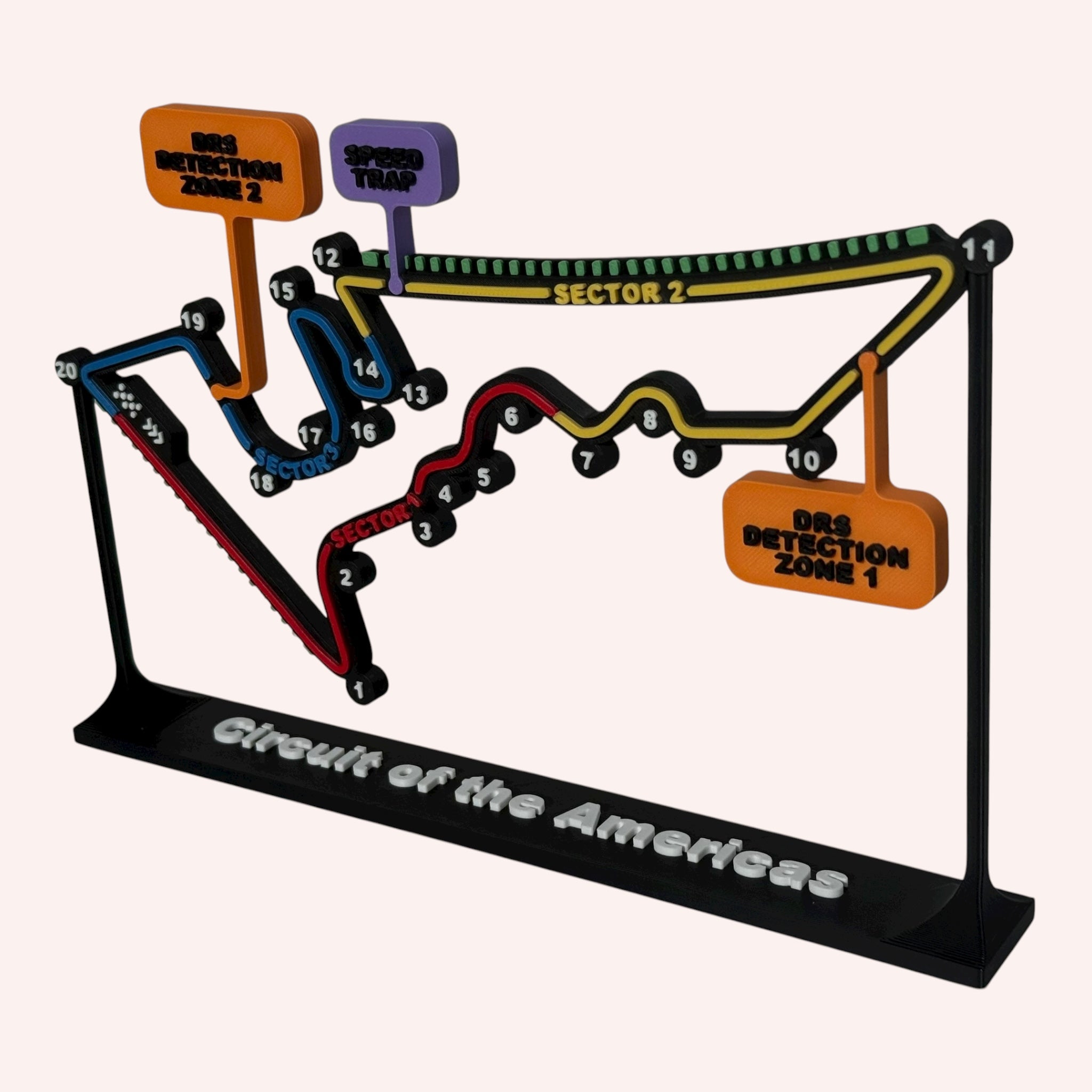 Circuit of the Americas F1 Track