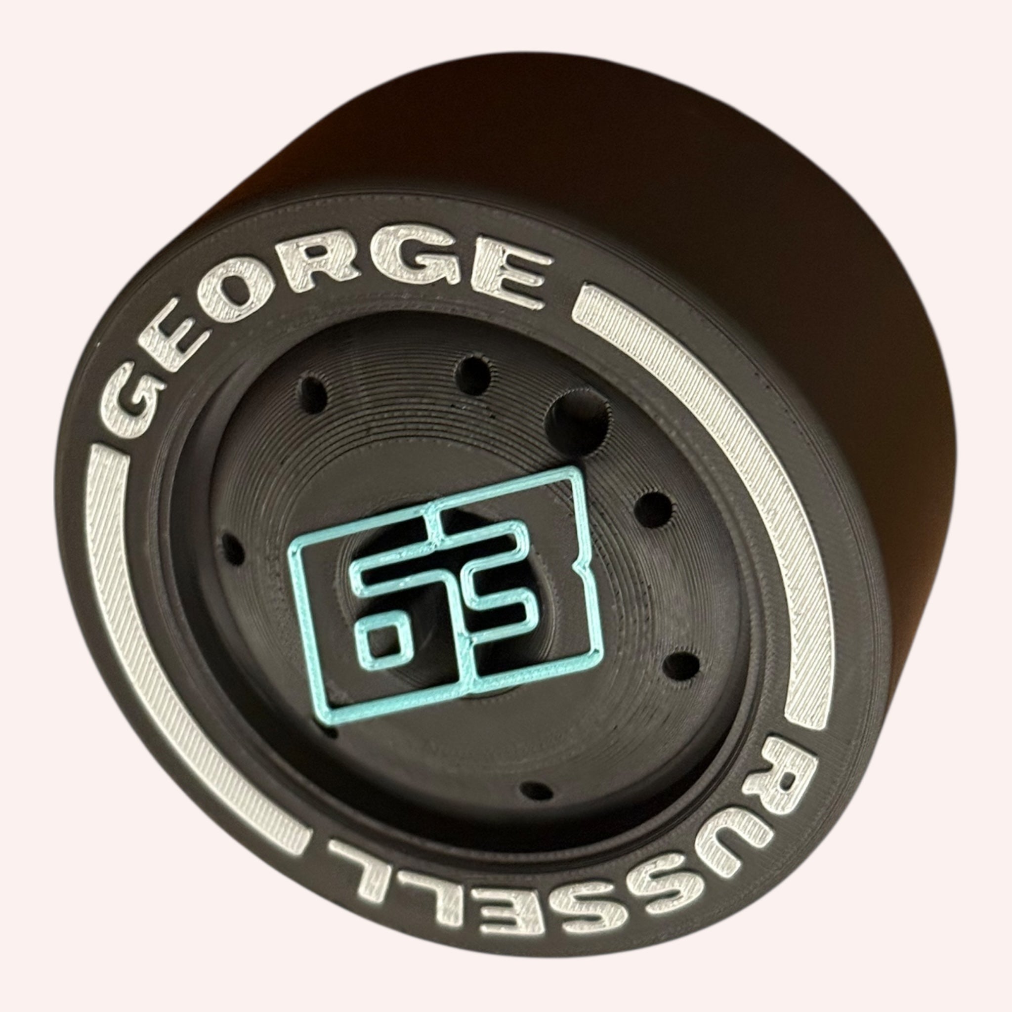 George Russell F1 Tire