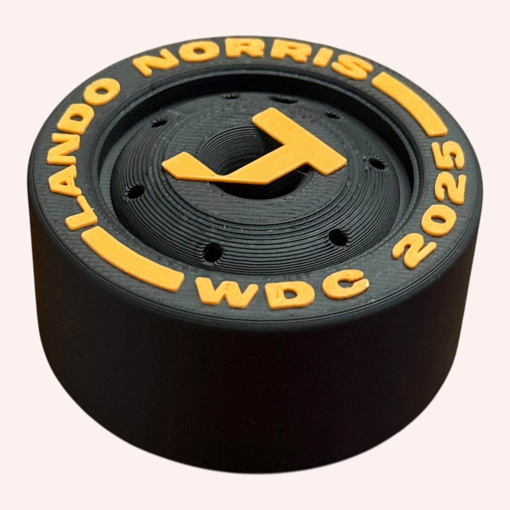 Lando Norris WDC 2025 Special edition F1 tire.
