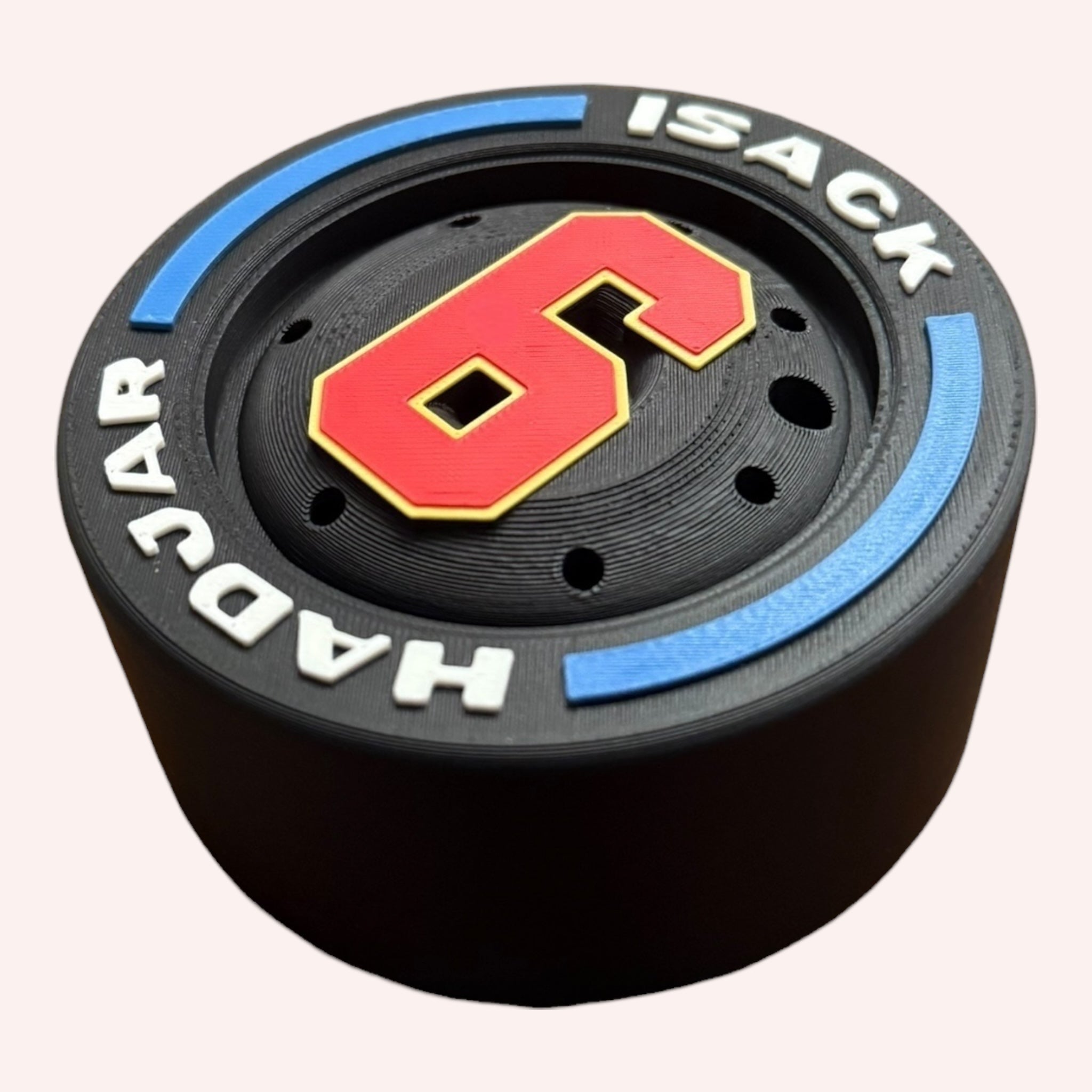 Isack Hadjar F1 tire