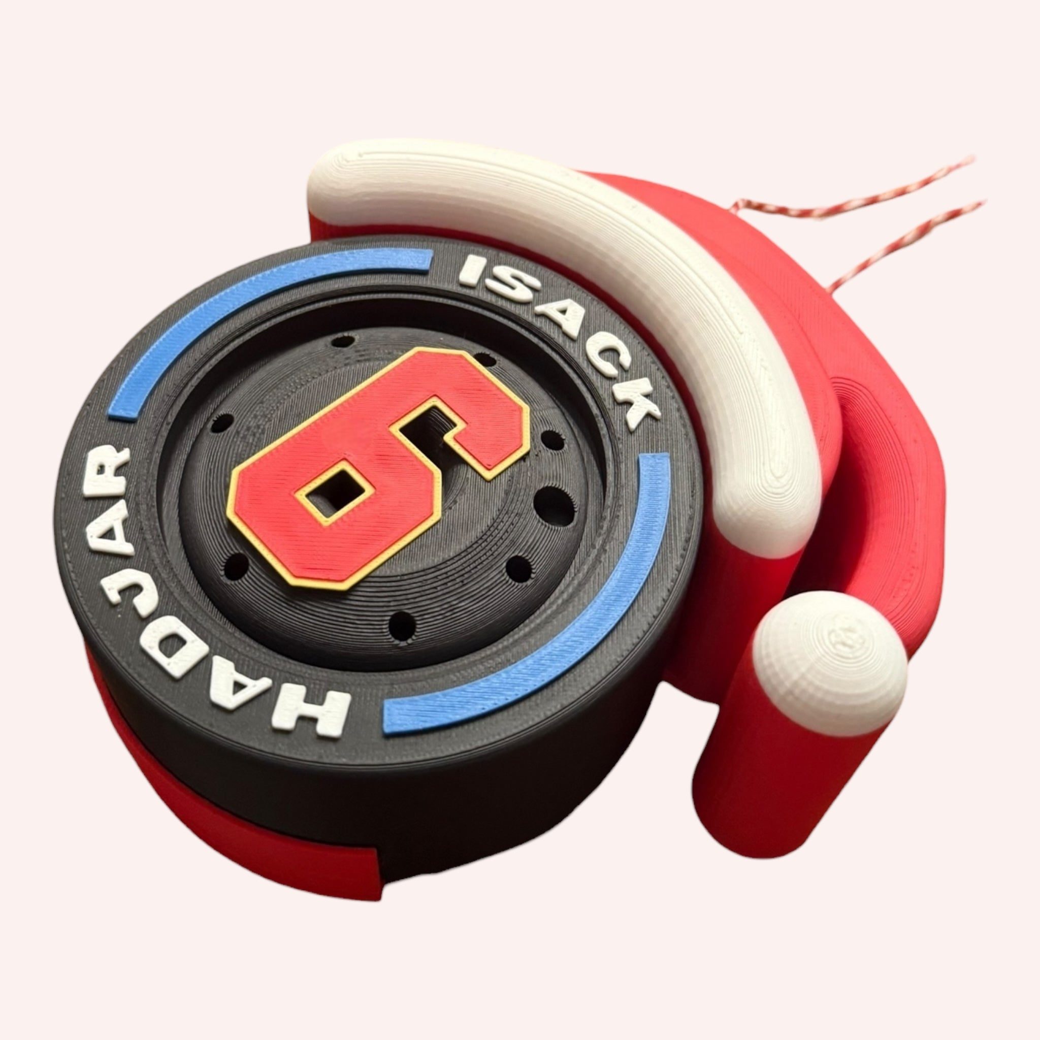 Isack Hadjar F1 Christmas Ornament