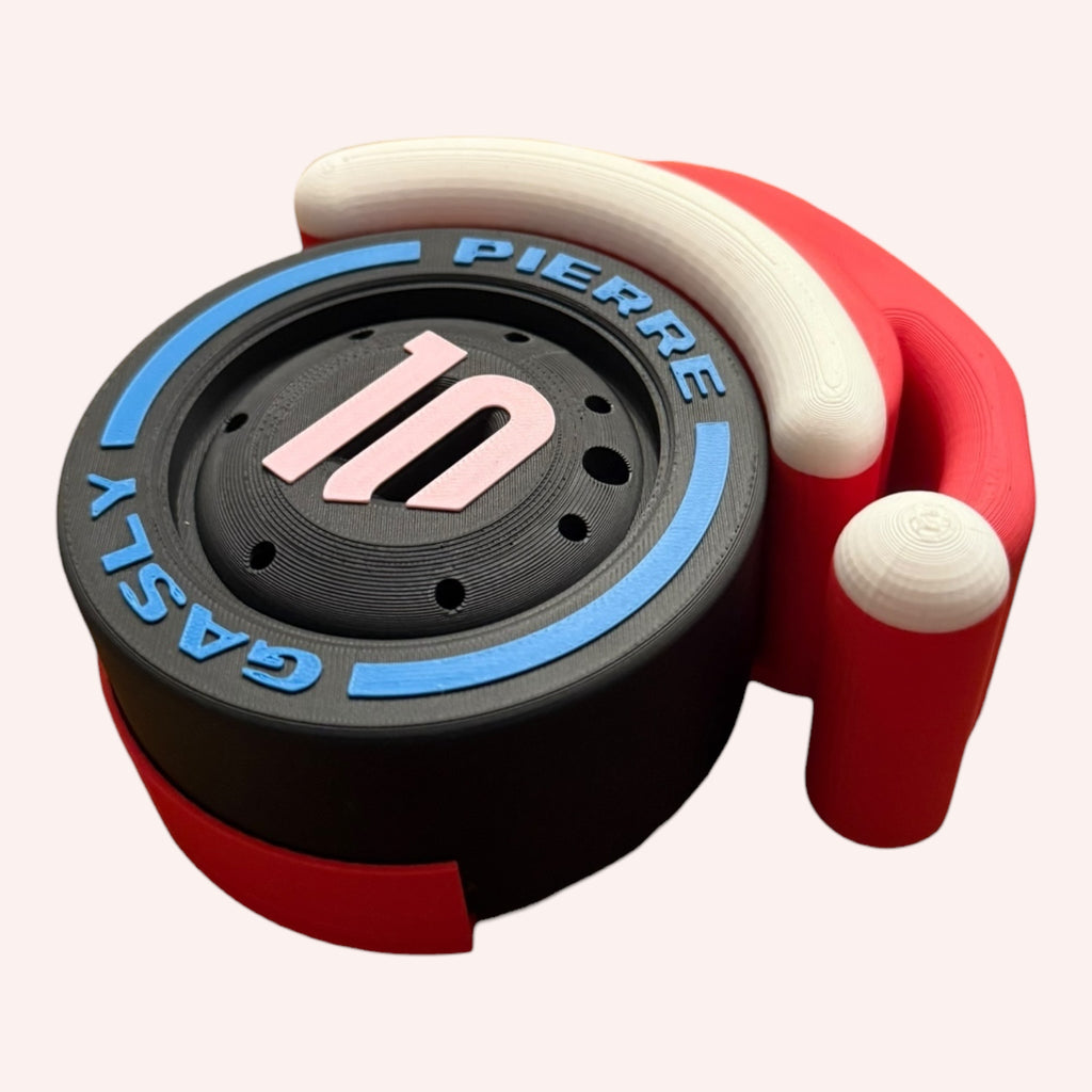 Pierre Gasly F1 Christmas Ornament