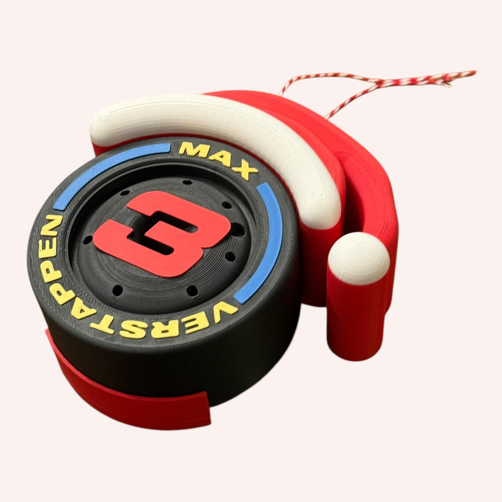 Max Verstappen #3 F1 Christmas Ornament