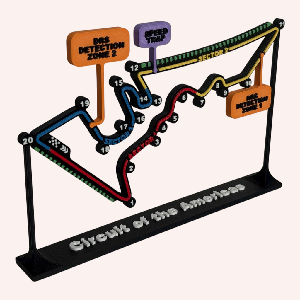 Circuit of the Americas F1 Track
