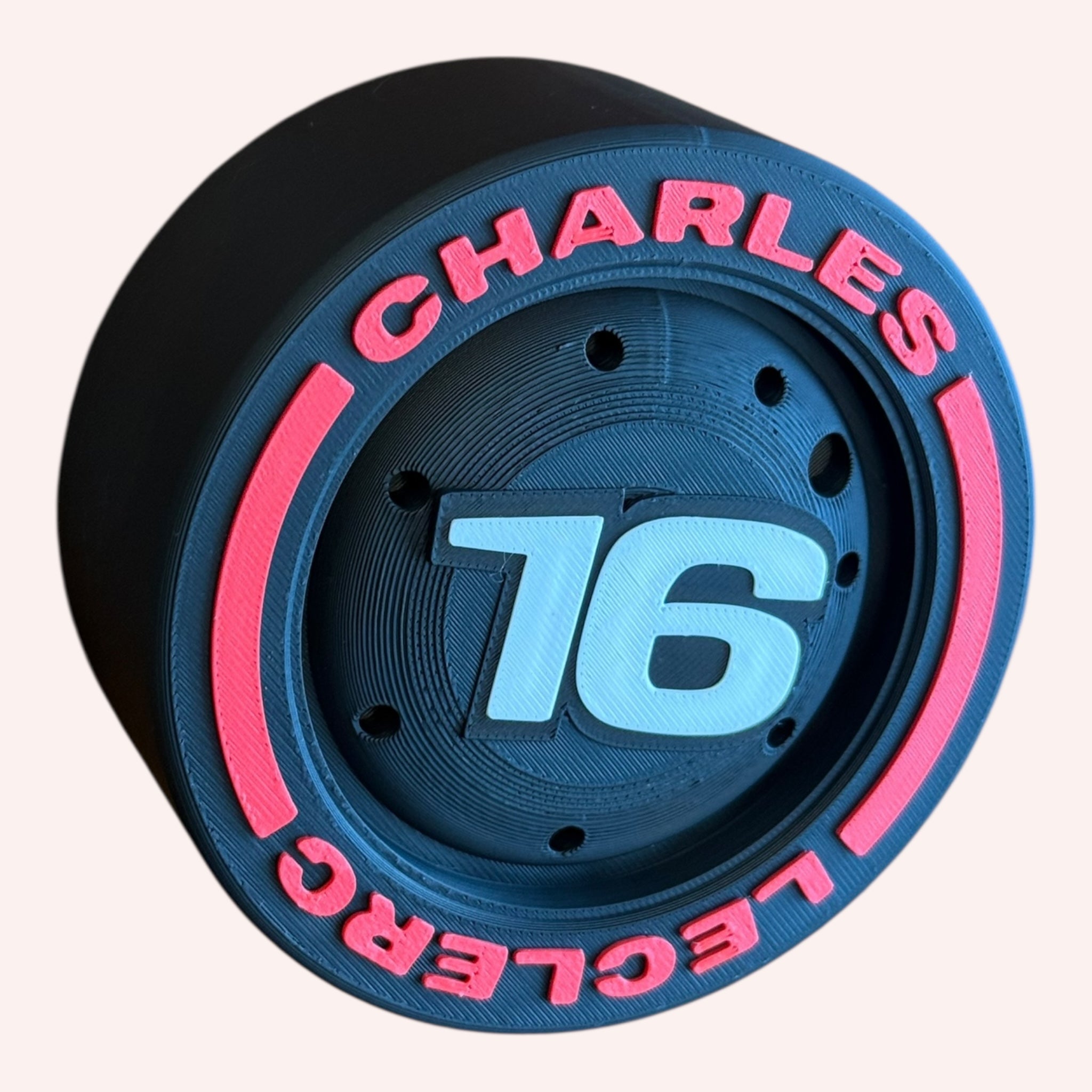 Charles Leclerc F1 tire
