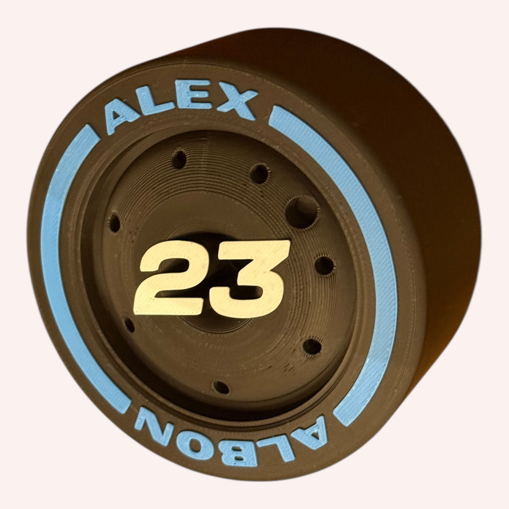 Alex Albon F1 Tire