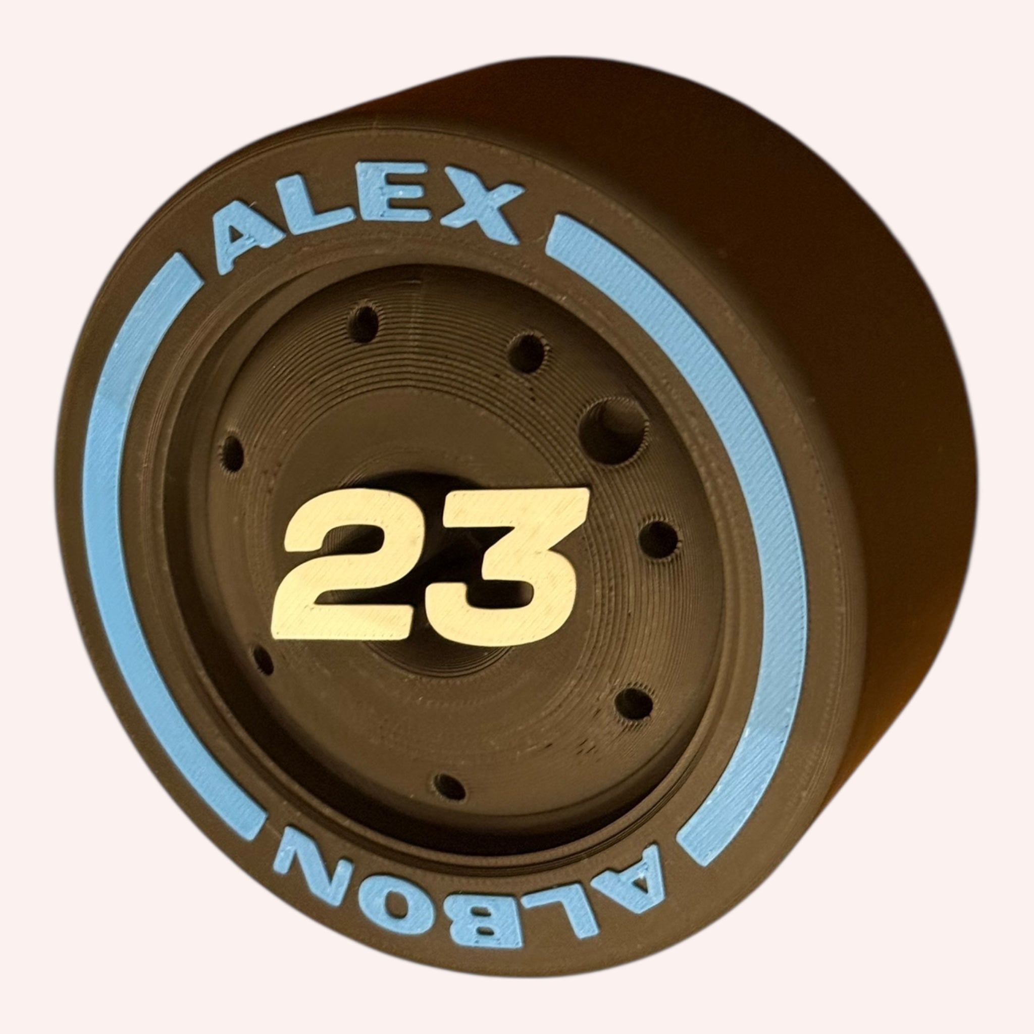 Alex Albon F1 Tire