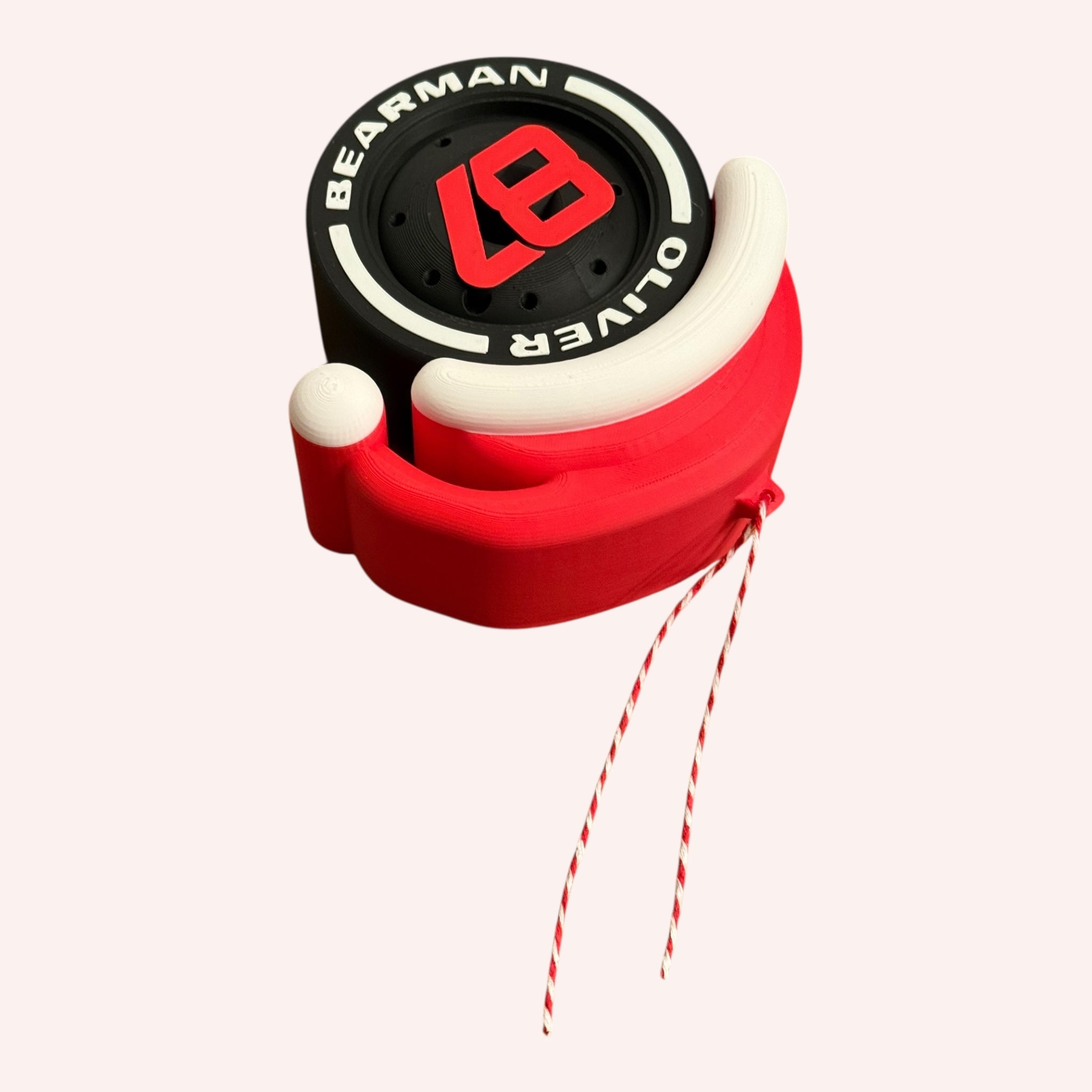 Oliver Bearman Christmas F1 Tire Ornament