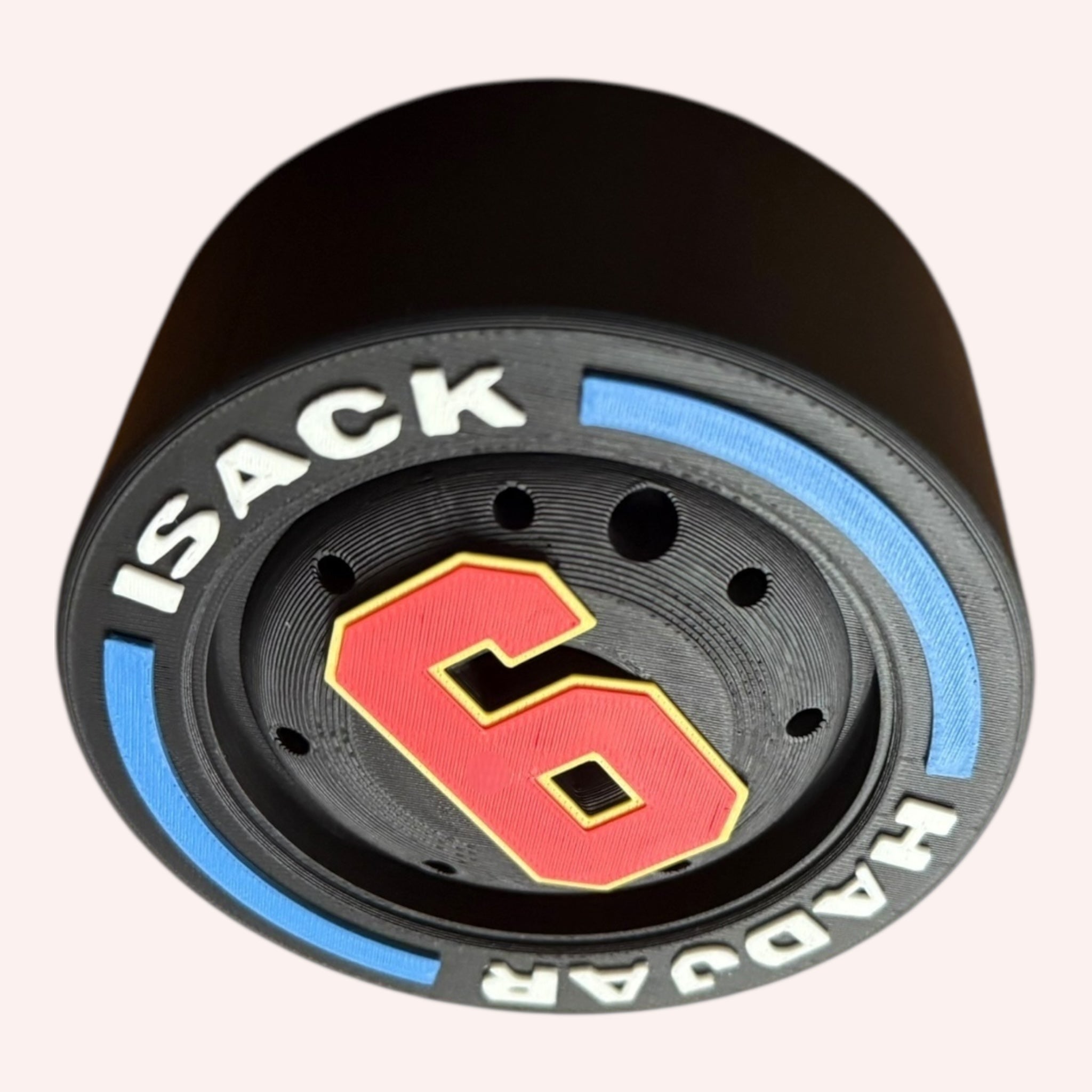 Isack Hadjar F1 tire