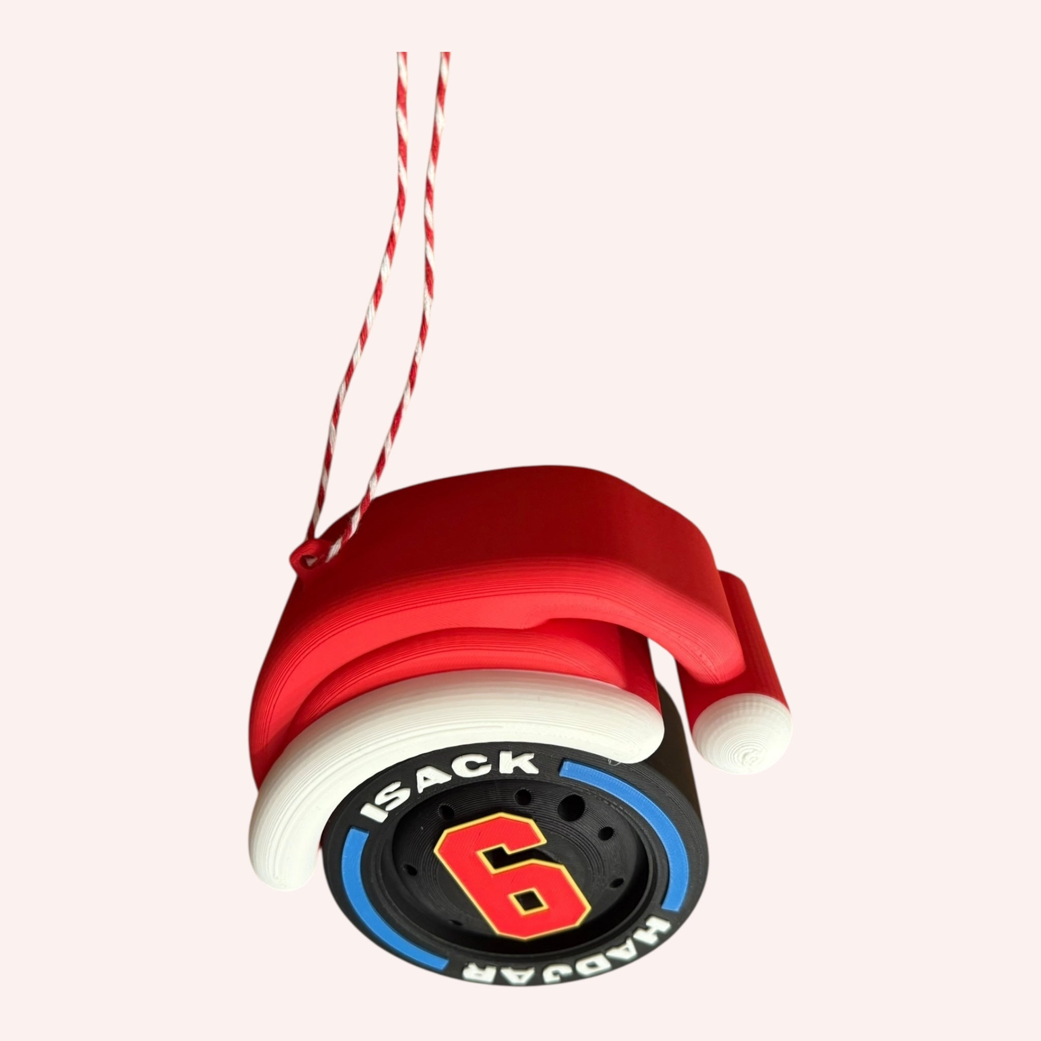 Isack Hadjar F1 Christmas Ornament