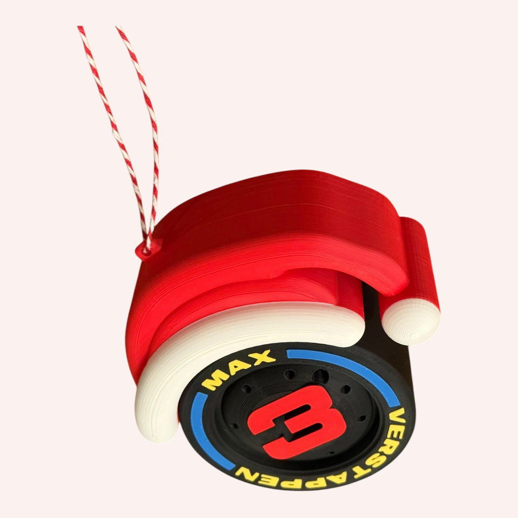 Max Verstappen #3 F1 Christmas Ornament