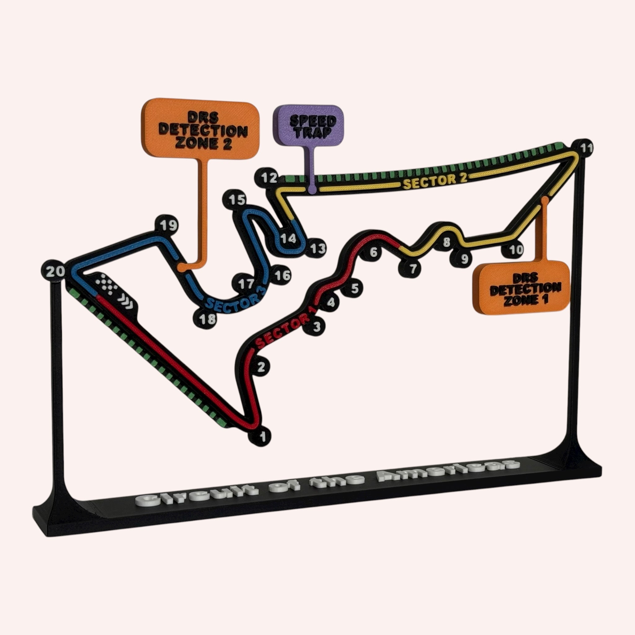Circuit of the Americas F1 Track