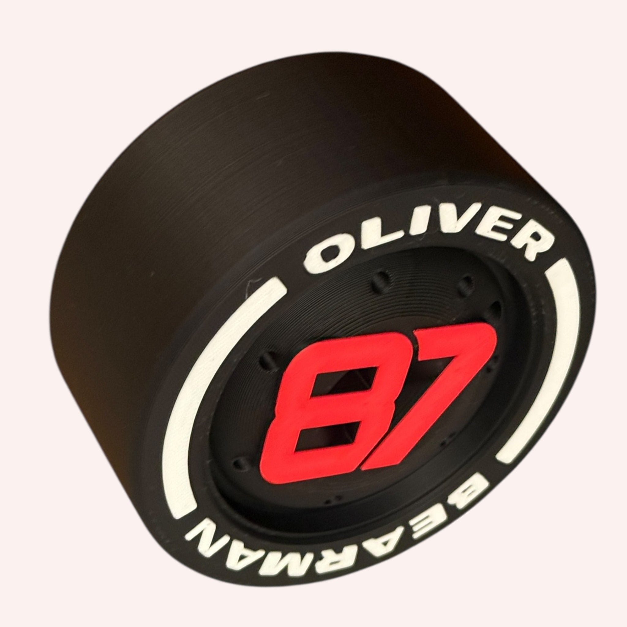 Oliver Bearman F1 Tire