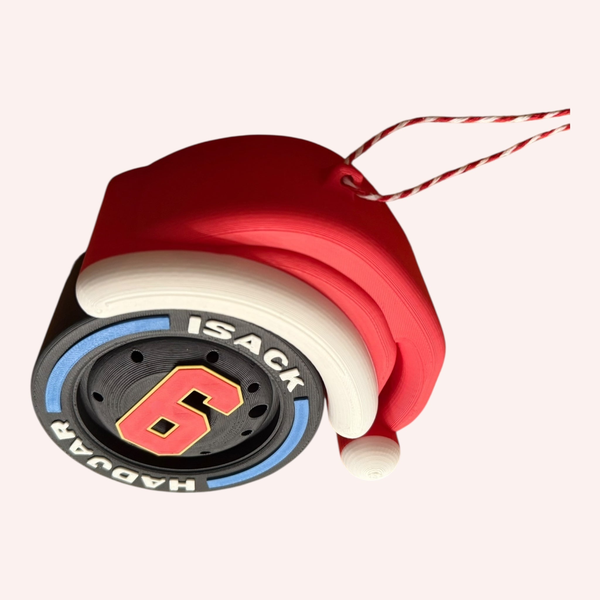 Isack Hadjar F1 Christmas Ornament