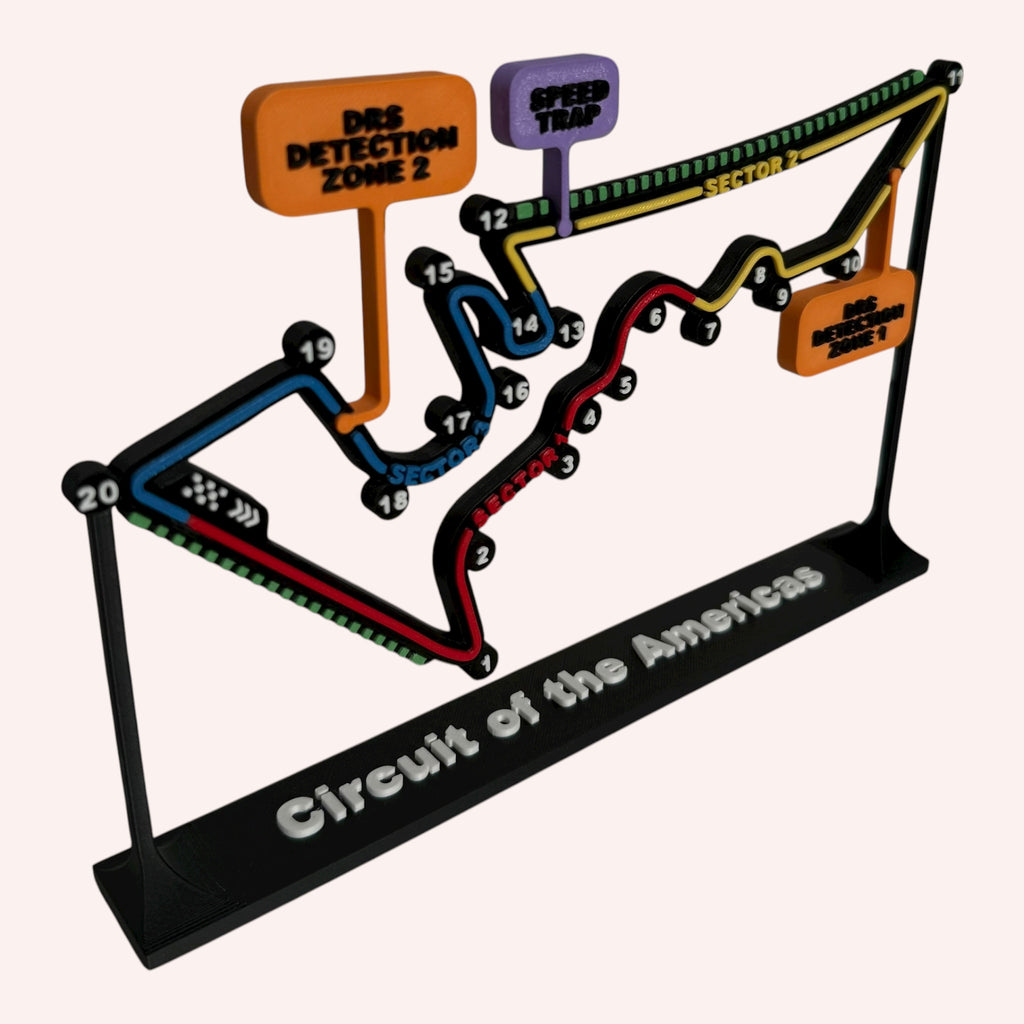 Circuit of the Americas F1 Track