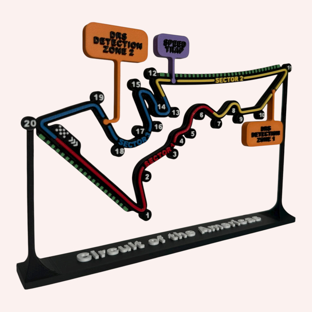 Circuit of the Americas F1 Track