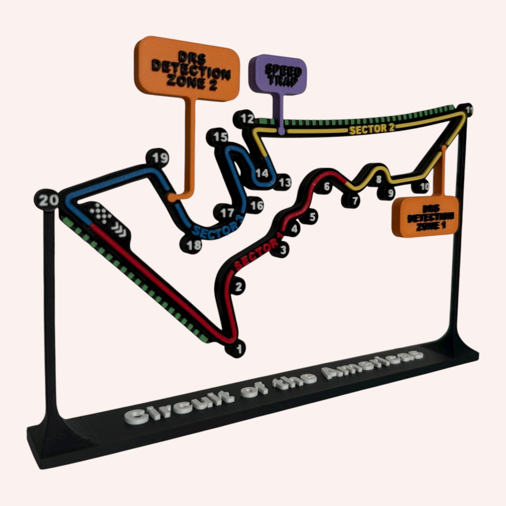 Circuit of the Americas F1 Track