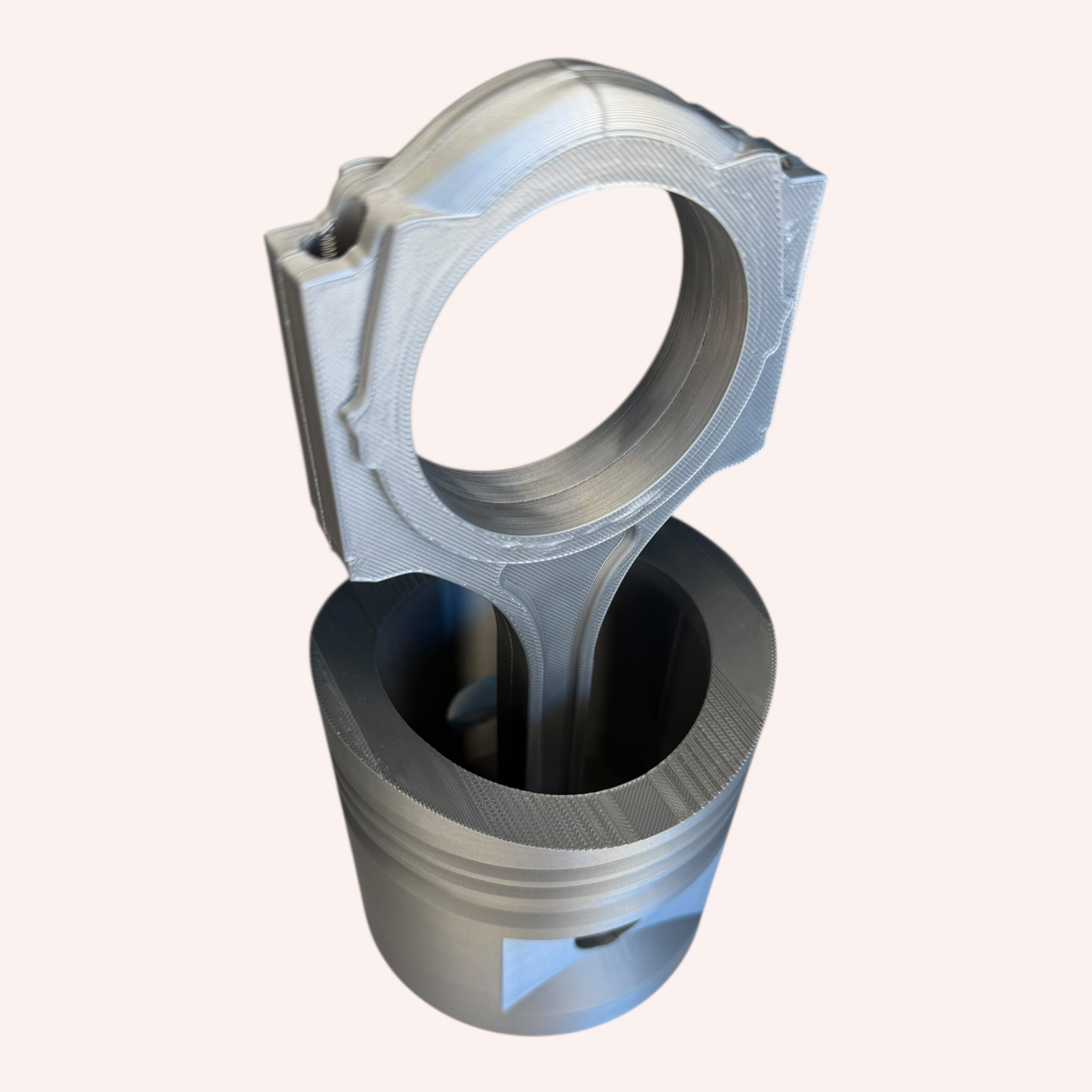 Engine Piston Pen Holder