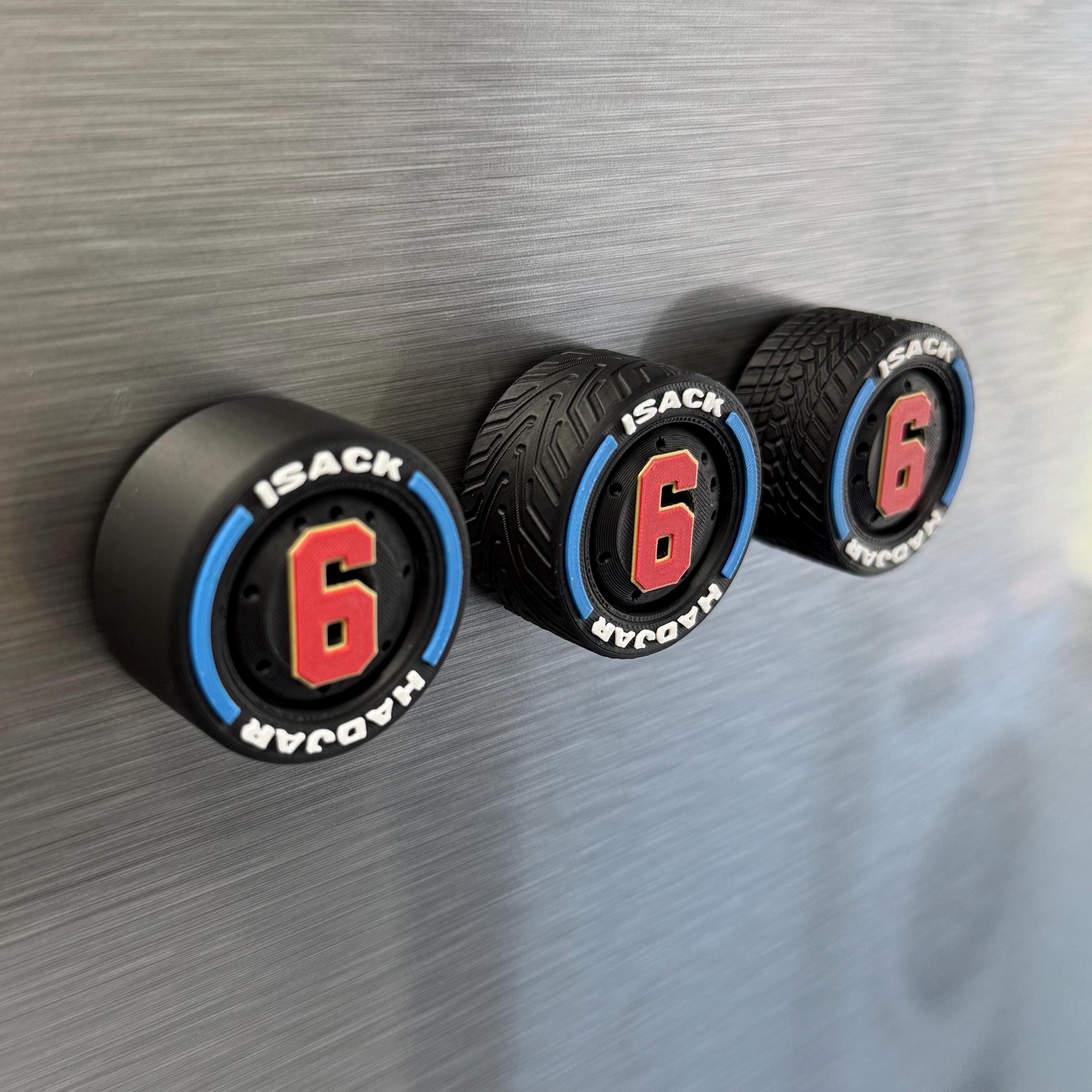 Racing Bulls F1 Team Tire Magnets